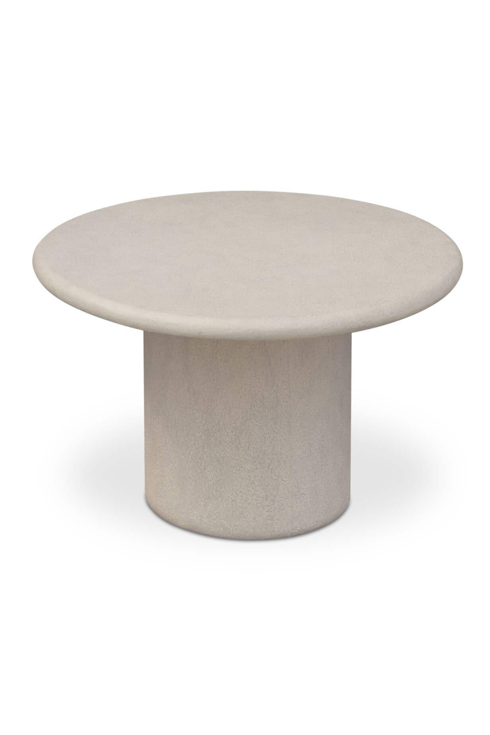 Modern European furniture - Concrete Oval Outdoor Dining Table - www.oroa.com