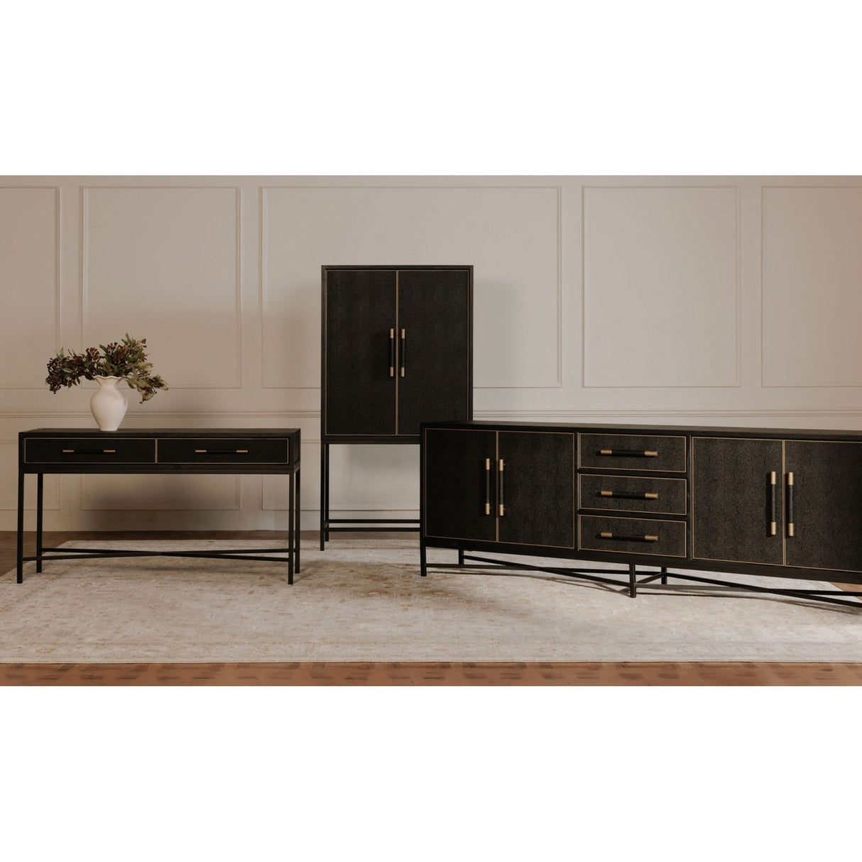 Modern European furniture - Solid Oak Bar Cabinet - www.oroa.com