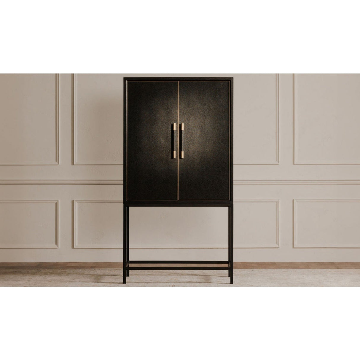 Modern European furniture - Solid Oak Bar Cabinet - www.oroa.com