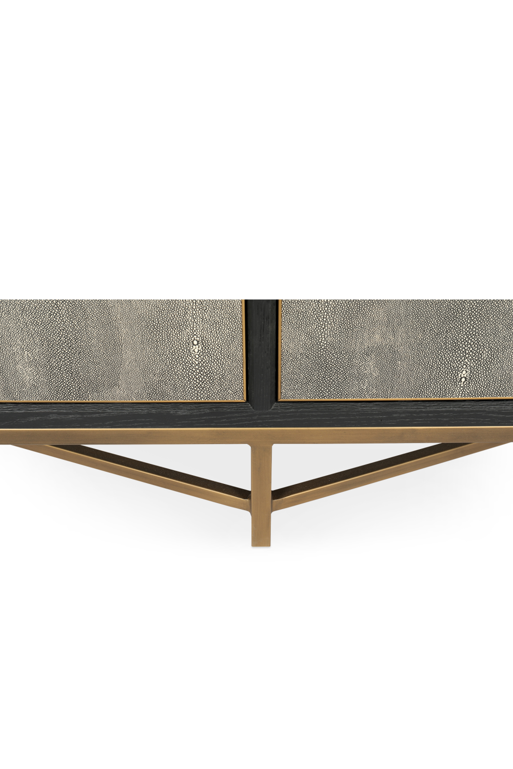 Modern European furniture - Vegan Leather 4-Door Sideboard - www.oroa.com