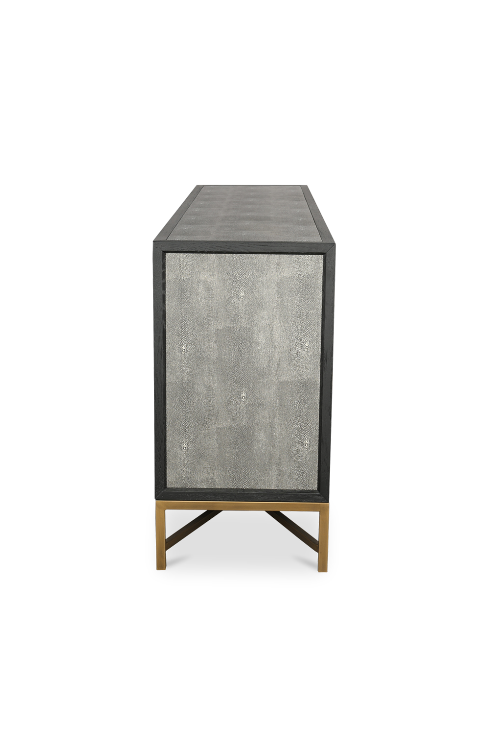 Modern European furniture - Vegan Leather 4-Door Sideboard - www.oroa.com