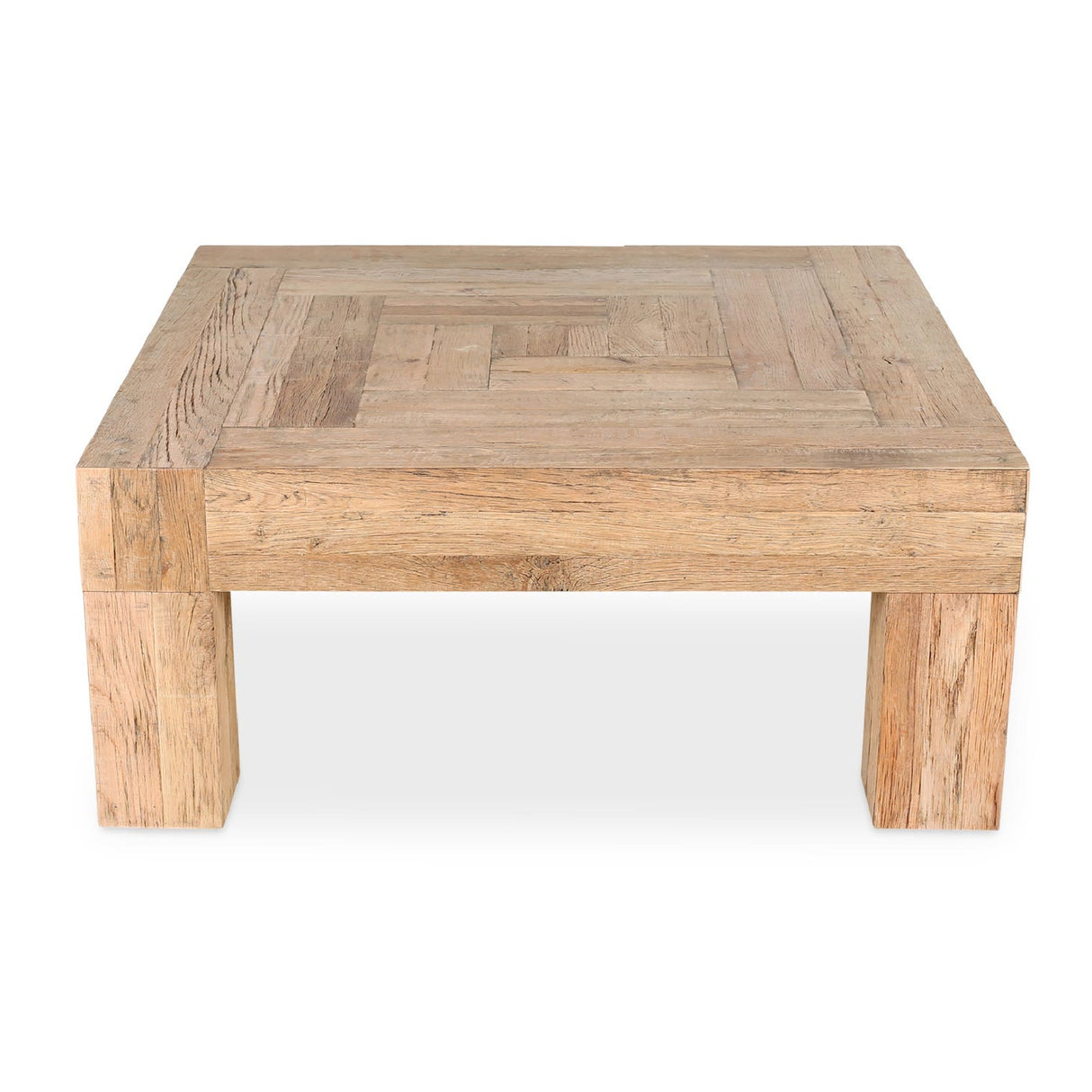 Solid Oak Square Coffee Table | Novi Living Evander