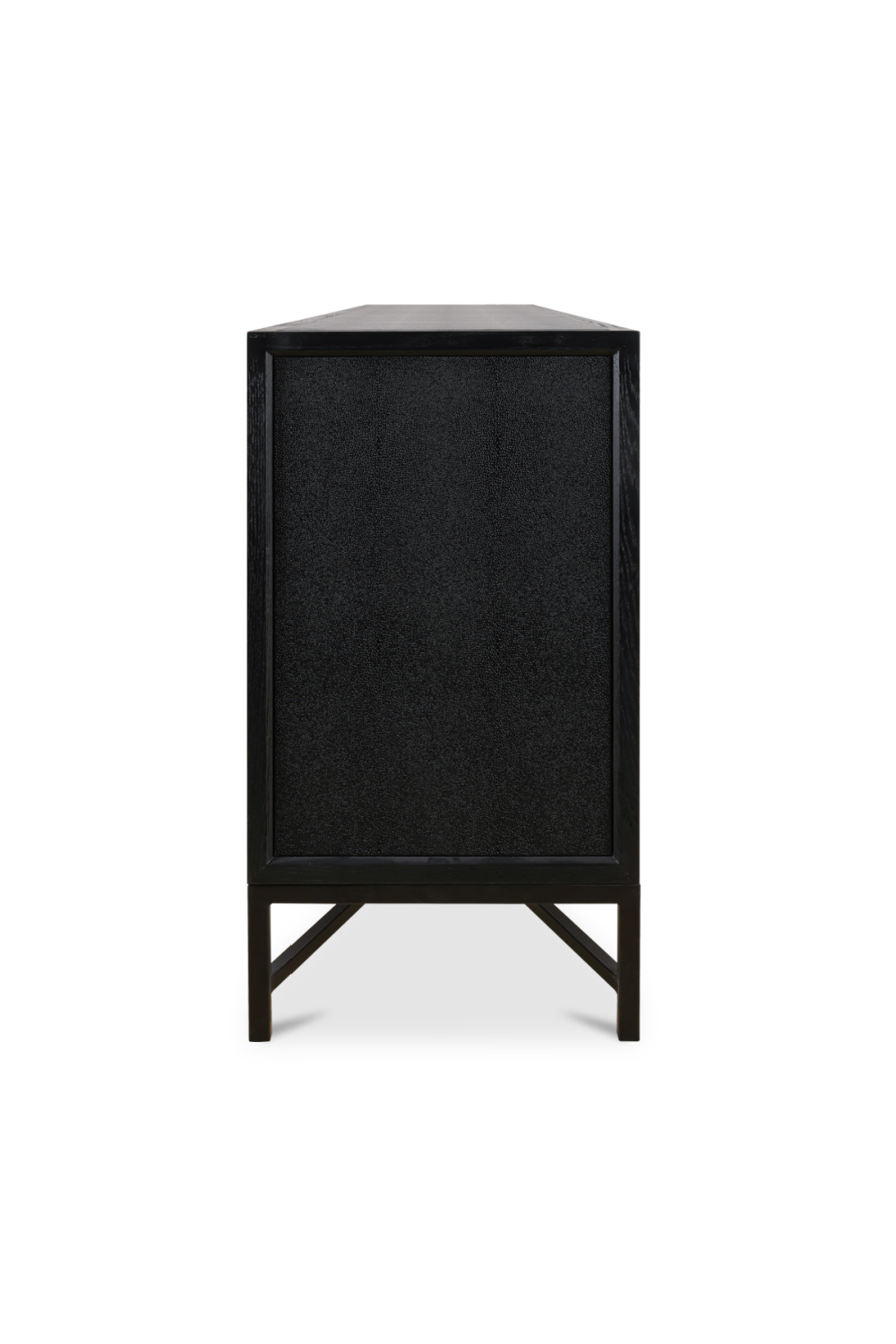 Modern European furniture - Vegan Leather 4-Door Sideboard - www.oroa.com