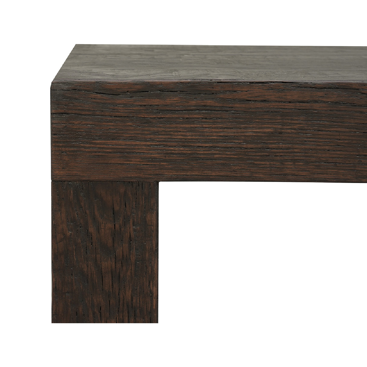 Modern European furniture - Rustic Oak Console Table - www.oroa.com
