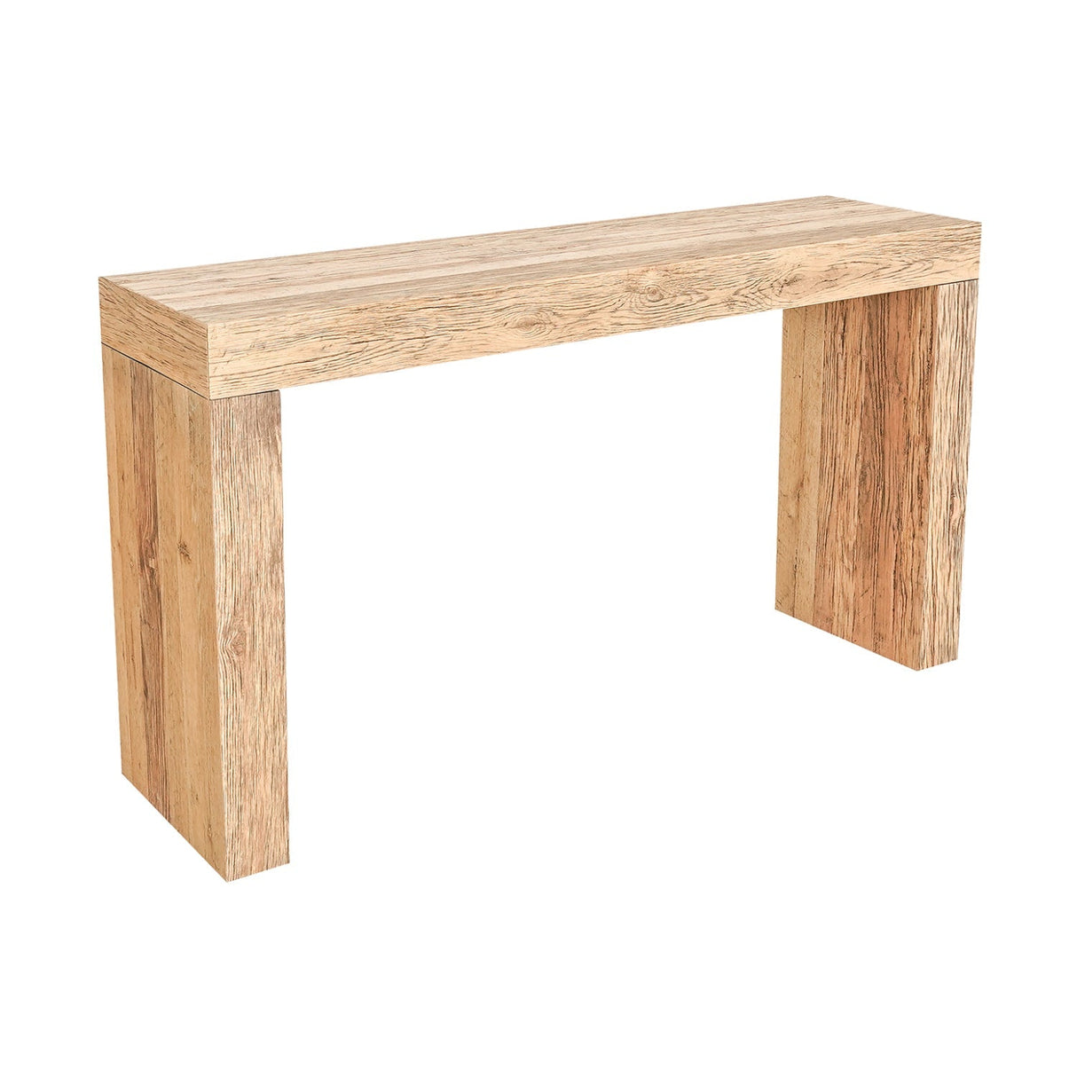 Modern European furniture - Rustic Oak Console Table - www.oroa.com