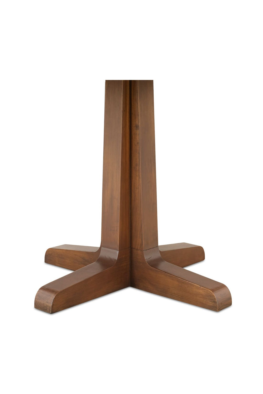 Modern European furniture - Brown Pine Pedestal Coffee Table - www.oroa.com