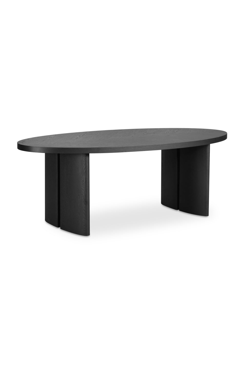 Black Herringbone Patterned Dining Table | Novi Living William