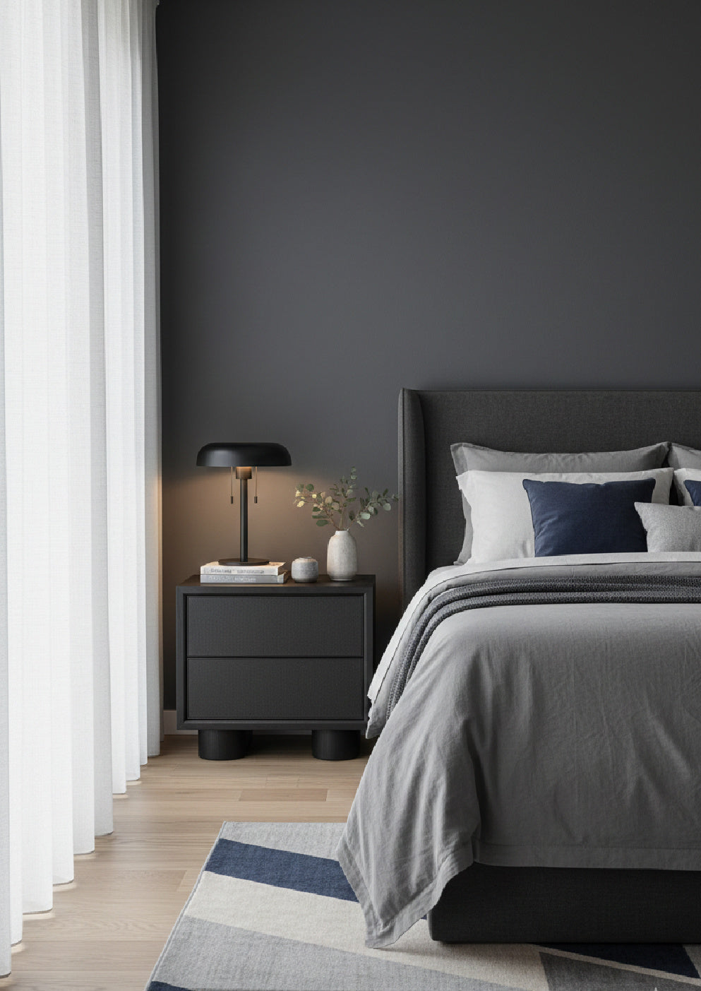 Modern European furniture - Refined Shagreen Nightstand - www.oroa.com