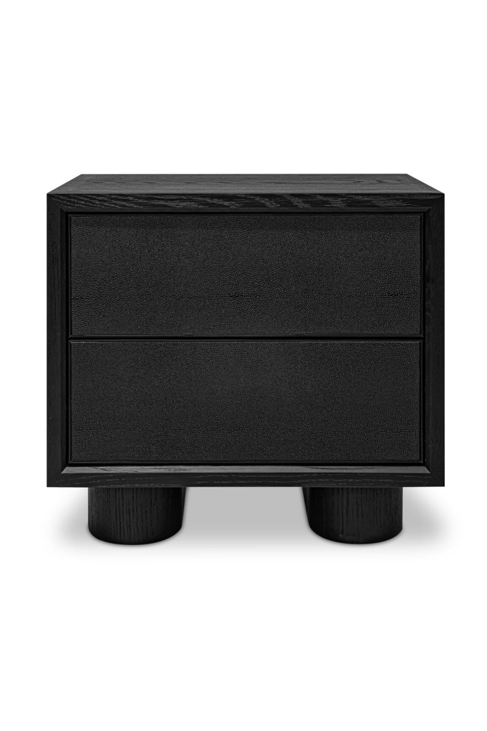 Modern European furniture - Refined Shagreen Nightstand - www.oroa.com