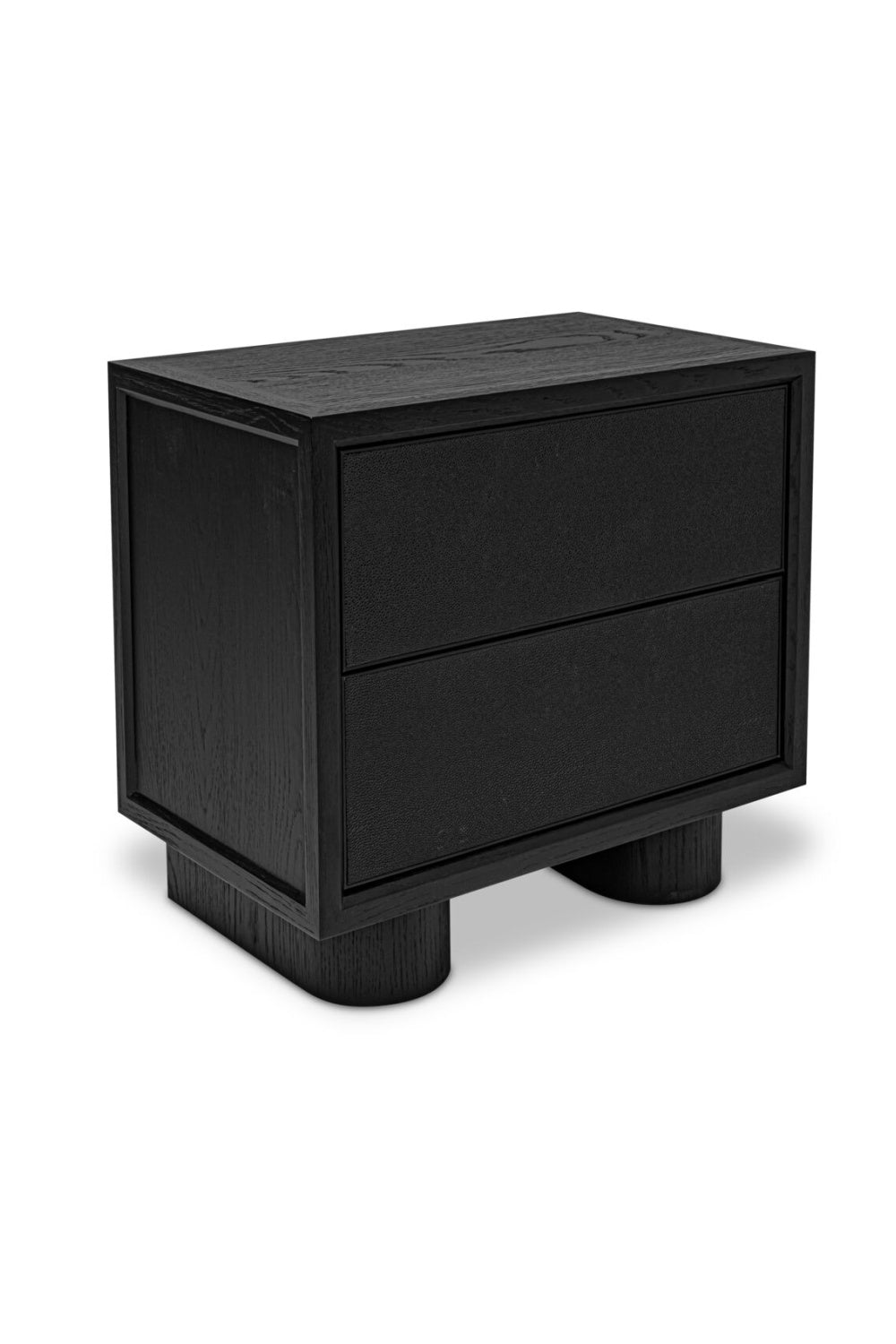 Modern European furniture - Refined Shagreen Nightstand - www.oroa.com