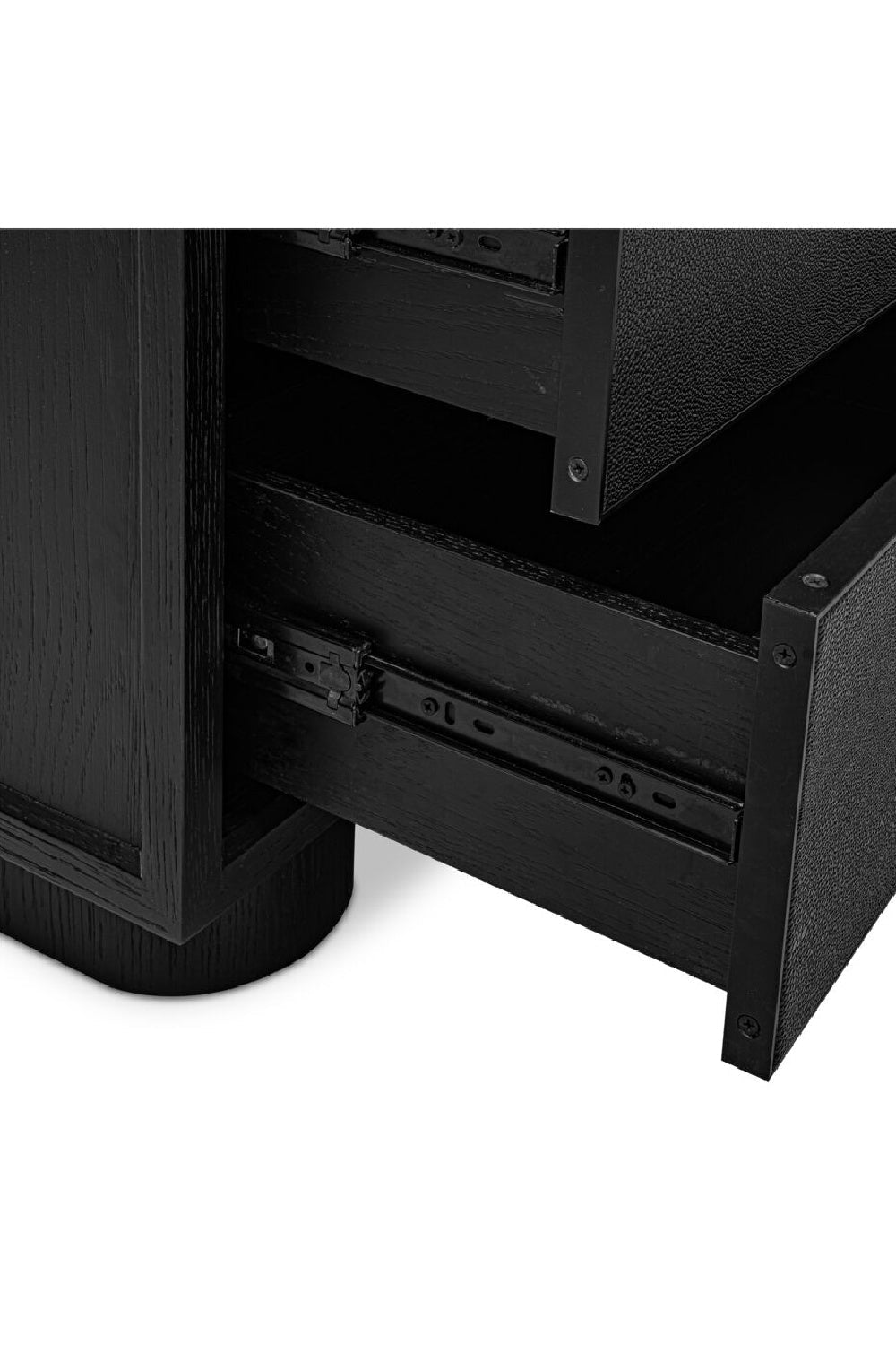 Modern European furniture - Refined Shagreen Nightstand - www.oroa.com