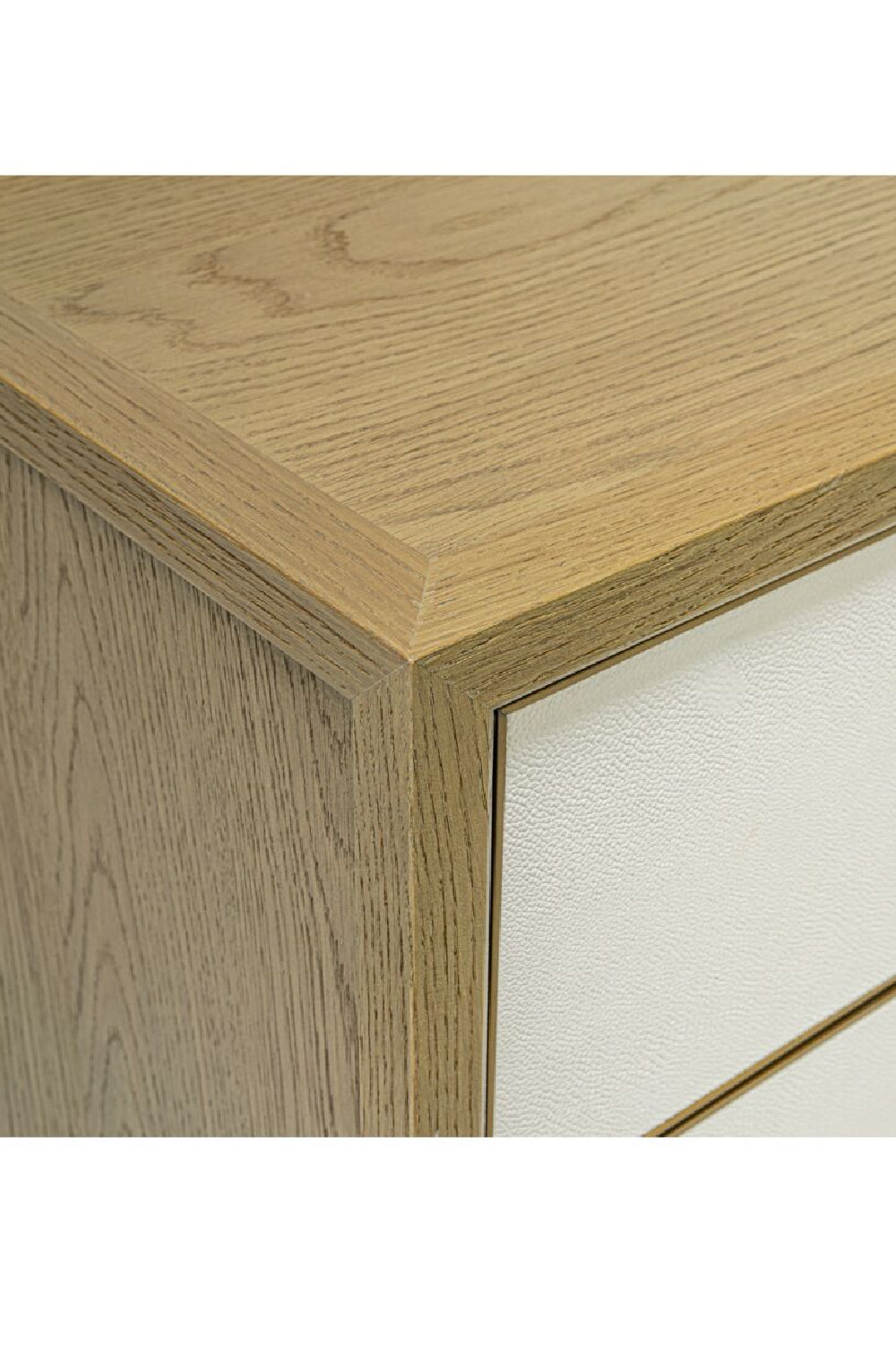 Modern European furniture - Refined Shagreen Nightstand - www.oroa.com