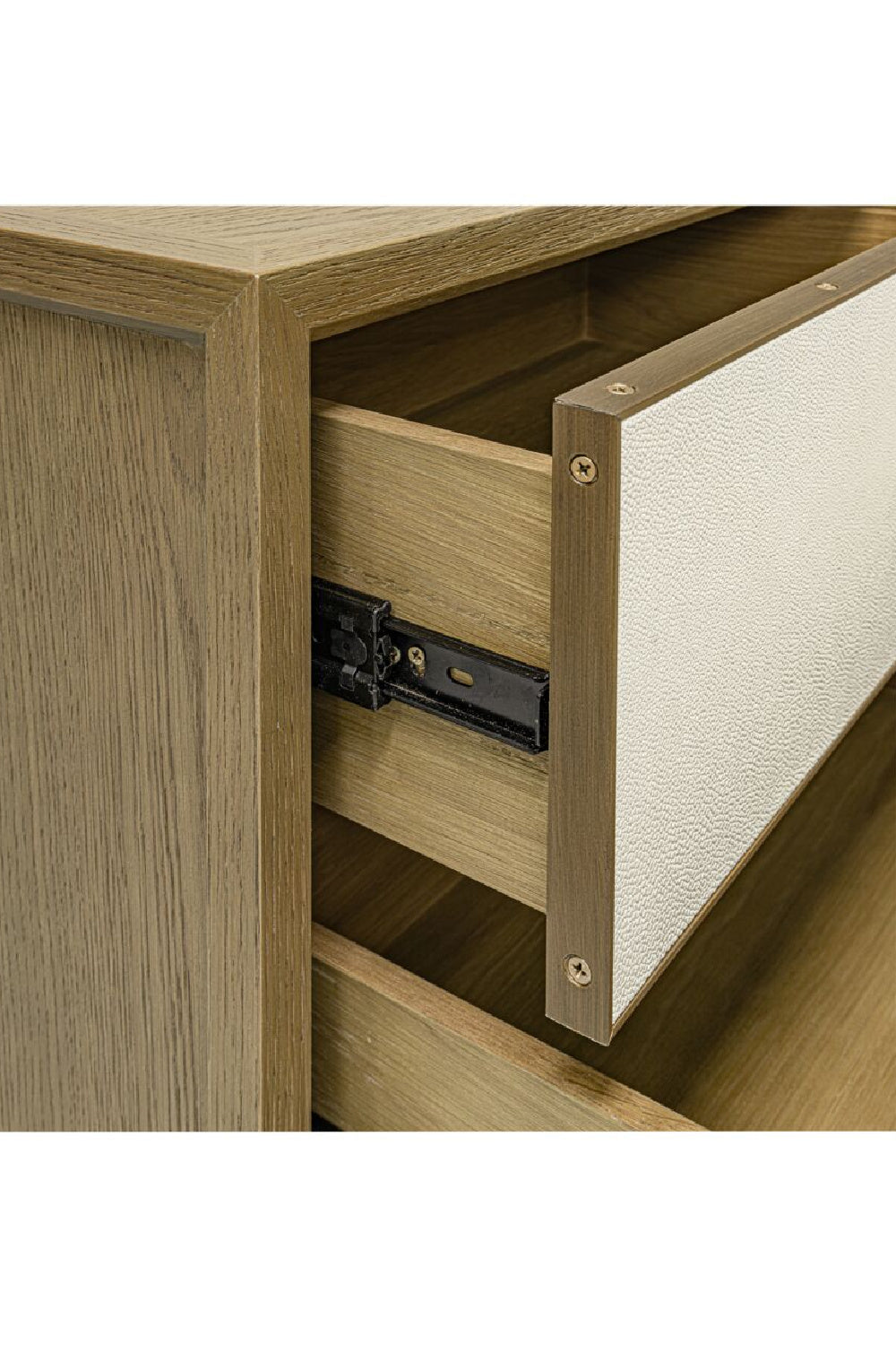 Modern European furniture - Refined Shagreen Nightstand - www.oroa.com