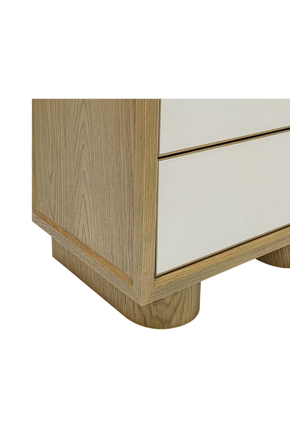 Modern European furniture - Refined Shagreen Nightstand - www.oroa.com