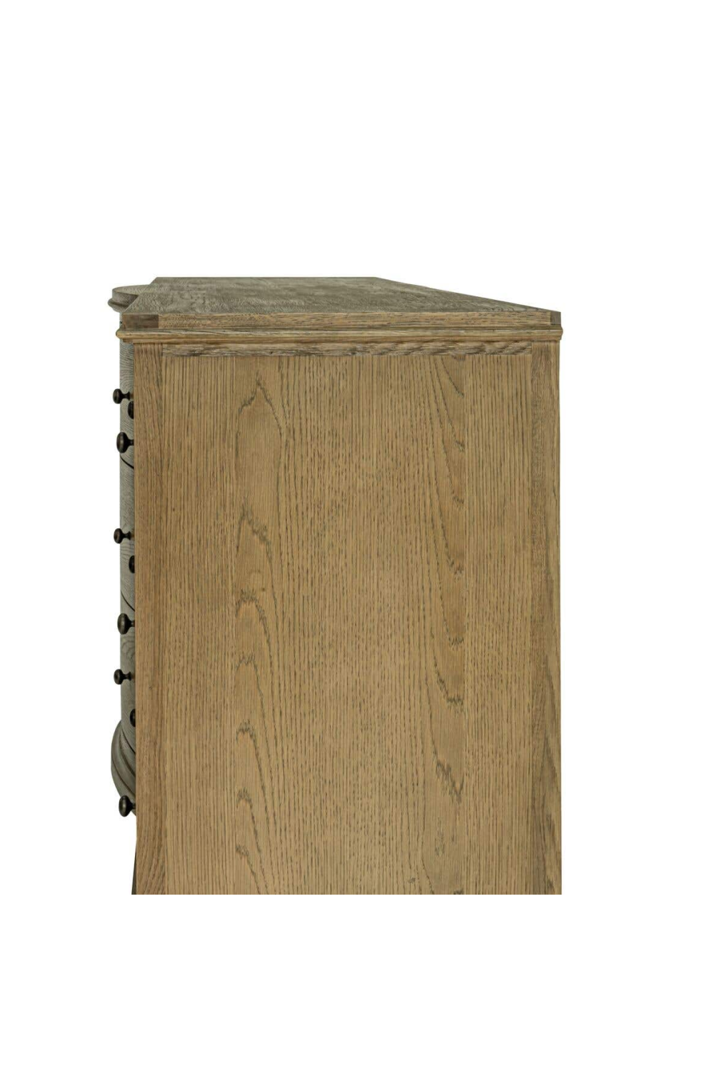 Modern European furniture - Brown Oak 9-Drawer Dresser - www.oroa.com