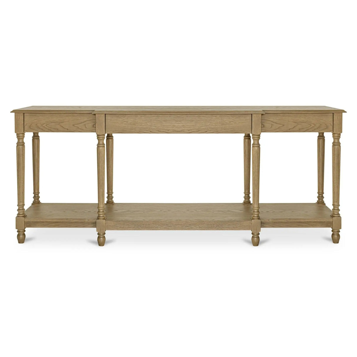 Modern European furniture - Vintage Style Oak Console Table - www.oroa.com