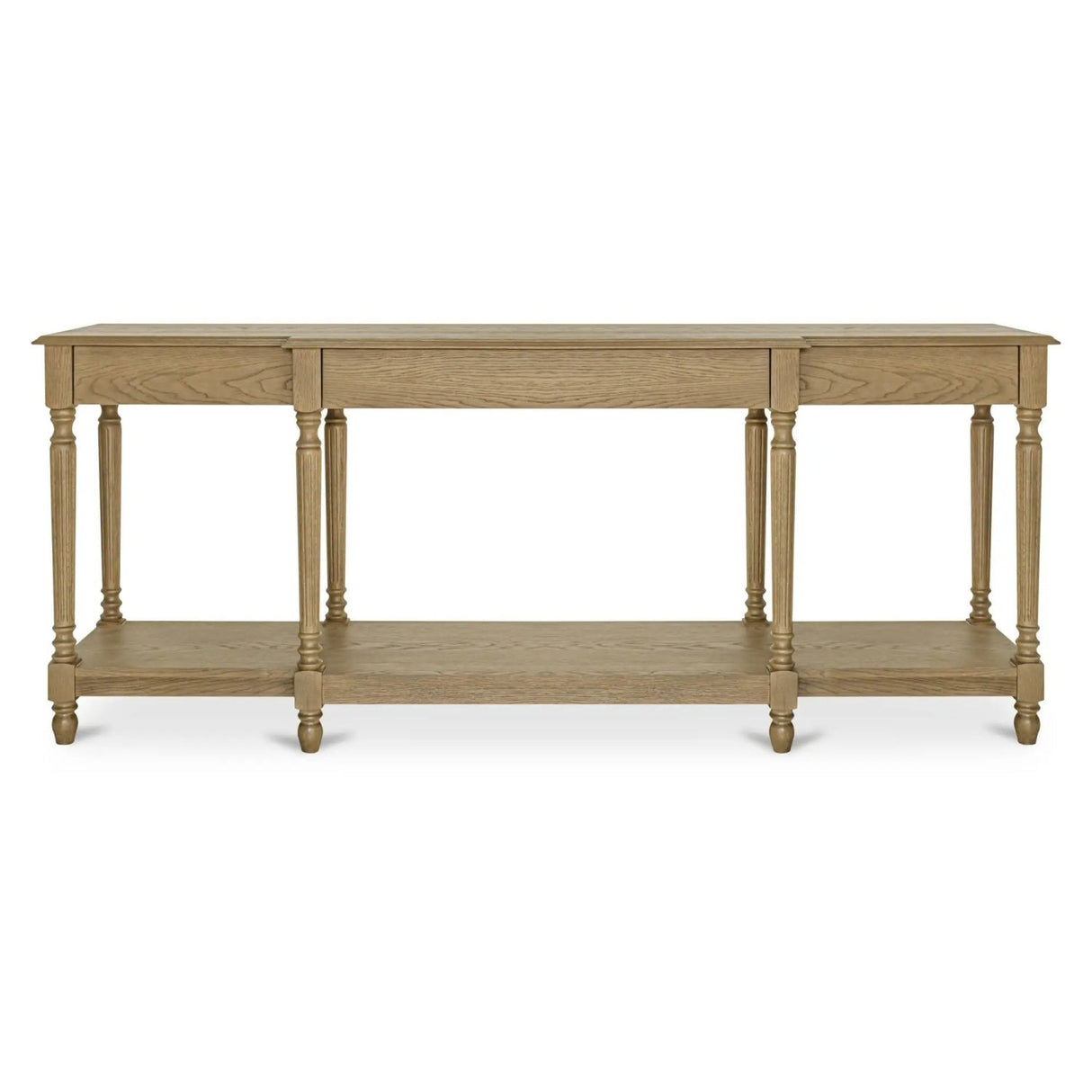 Modern European furniture - Vintage Style Oak Console Table - www.oroa.com