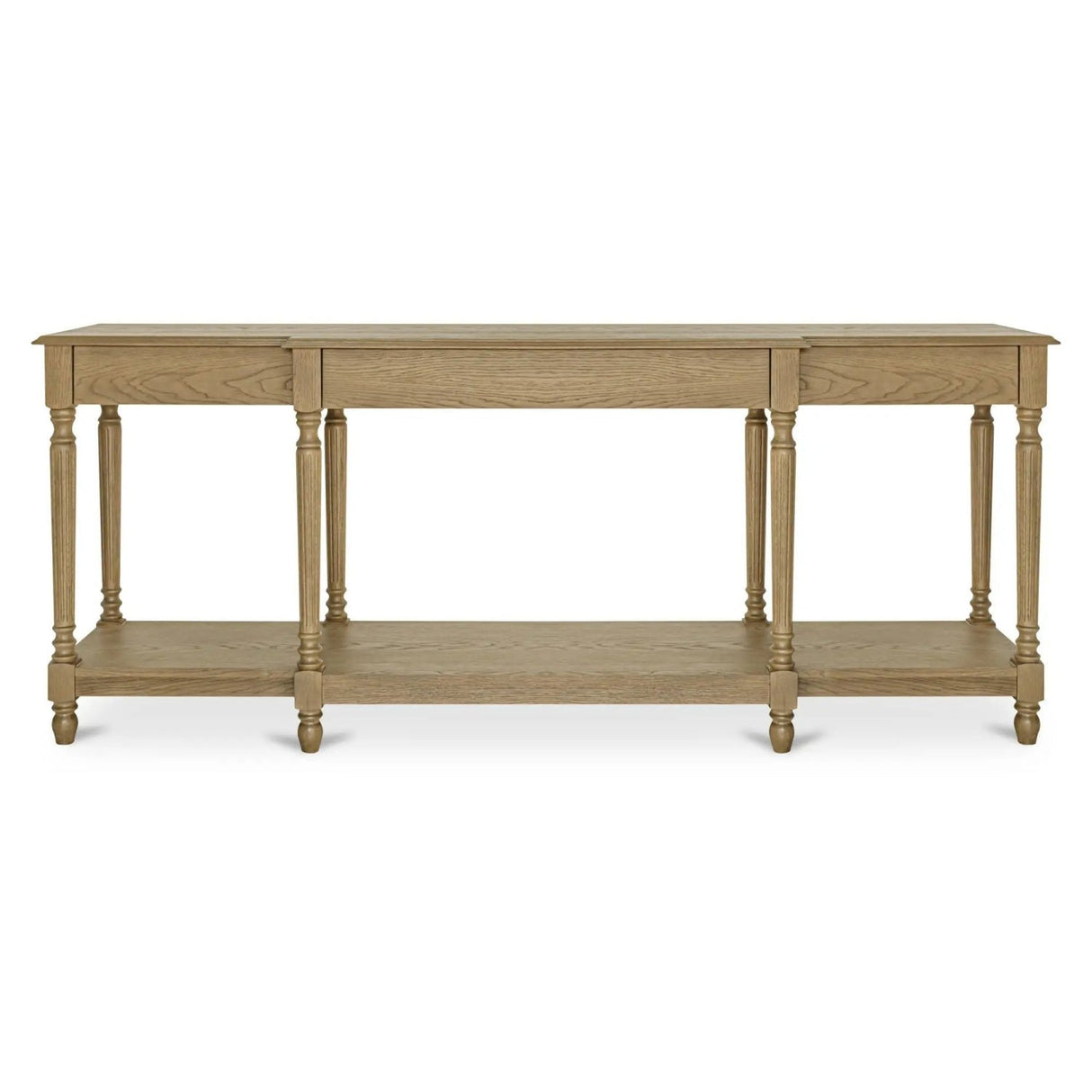 Modern European furniture - Vintage Style Oak Console Table - www.oroa.com