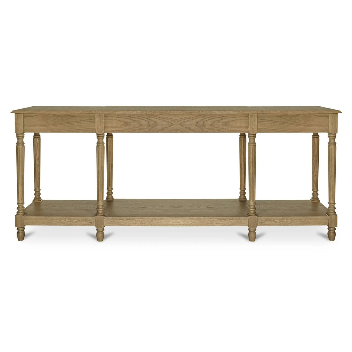 Modern European furniture - Vintage Style Oak Console Table - www.oroa.com