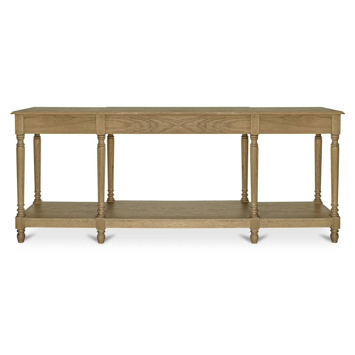 Modern European furniture - Vintage Style Oak Console Table - www.oroa.com