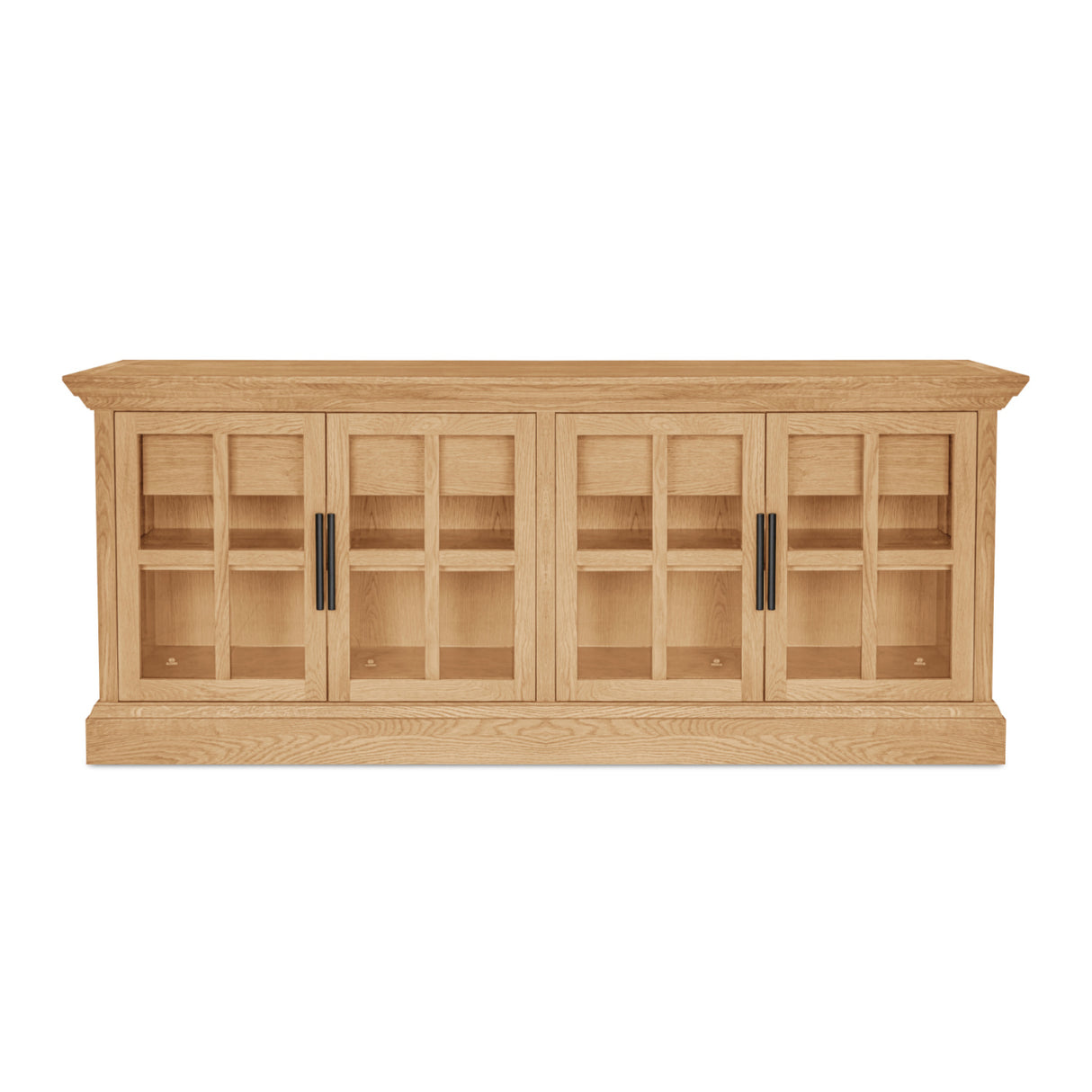 Modern European furniture - Oak 4-Door Sideboard - www.oroa.com