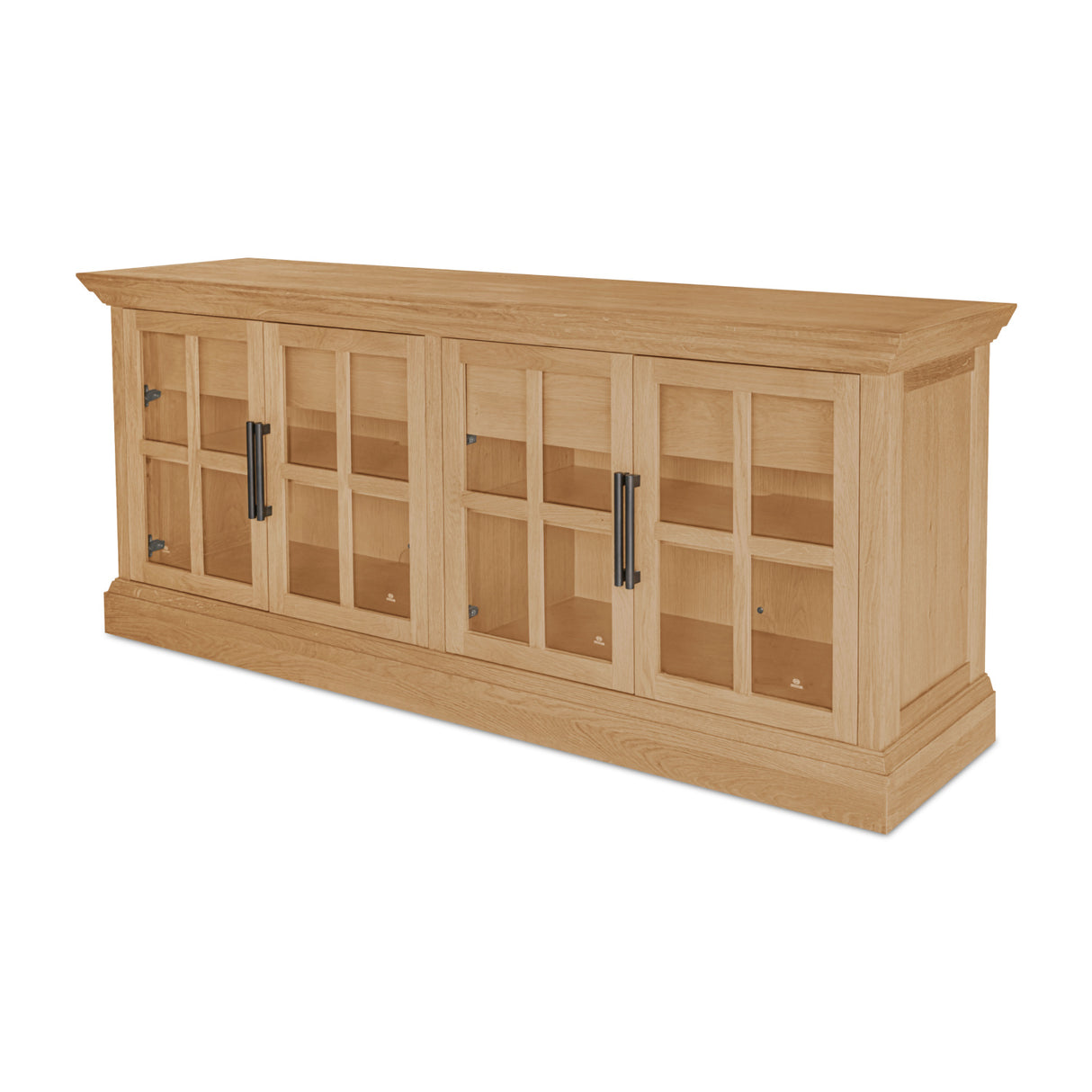 Modern European furniture - Oak 4-Door Sideboard - www.oroa.com