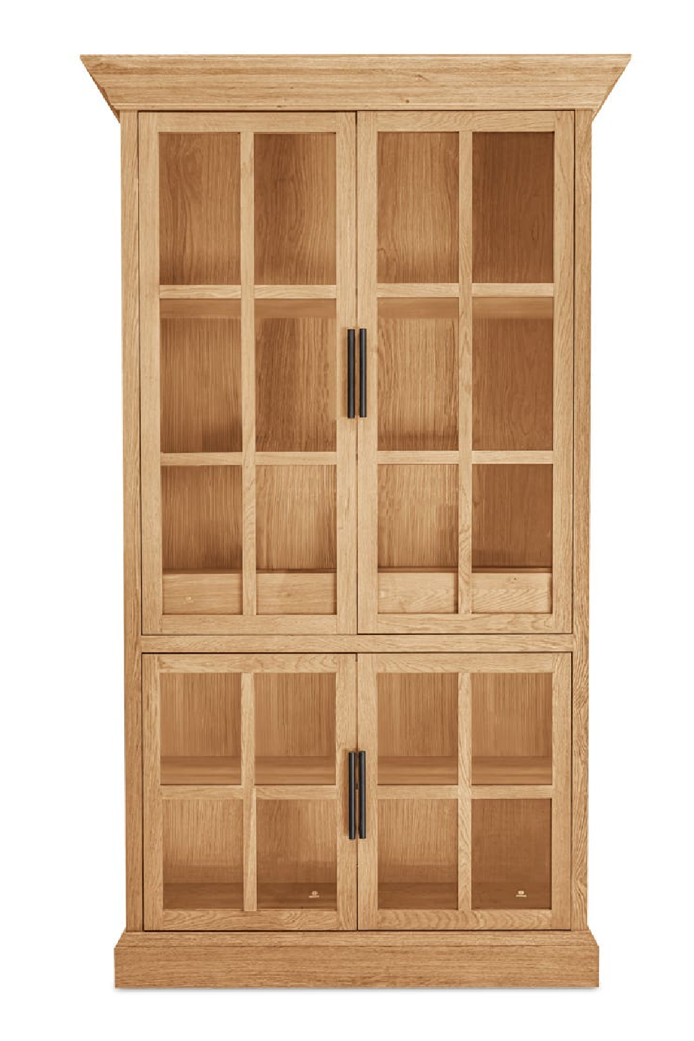 Modern European furniture - Oak 4-Door Tall Cabinet - www.oroa.com