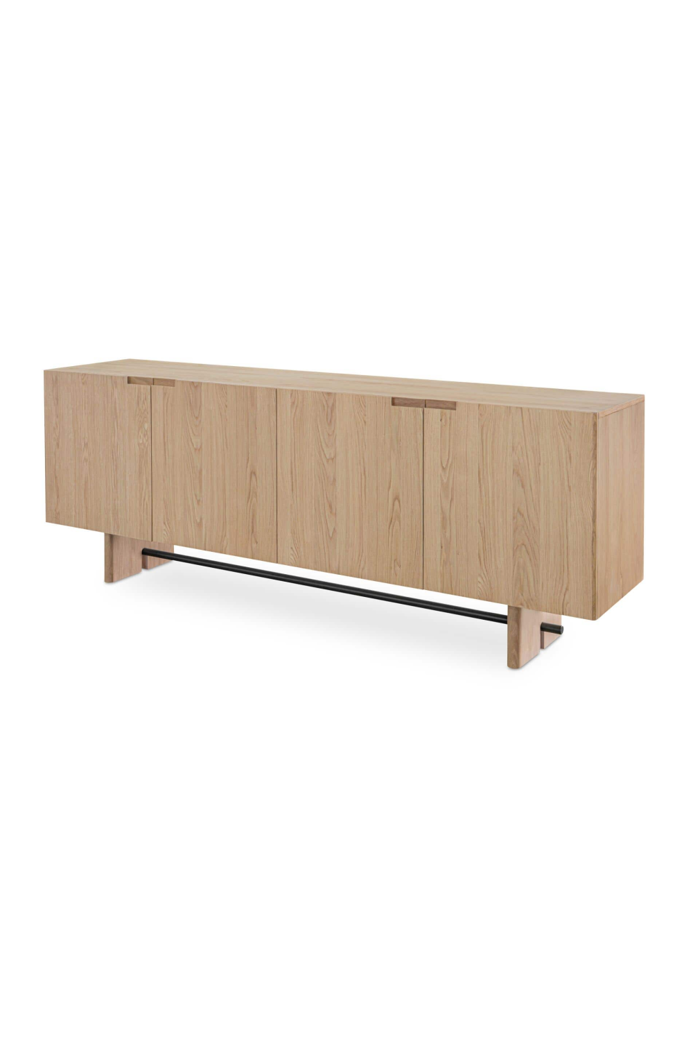 Modern European furniture - 4-Door Natural Oak Sideboard - www.oroa.com