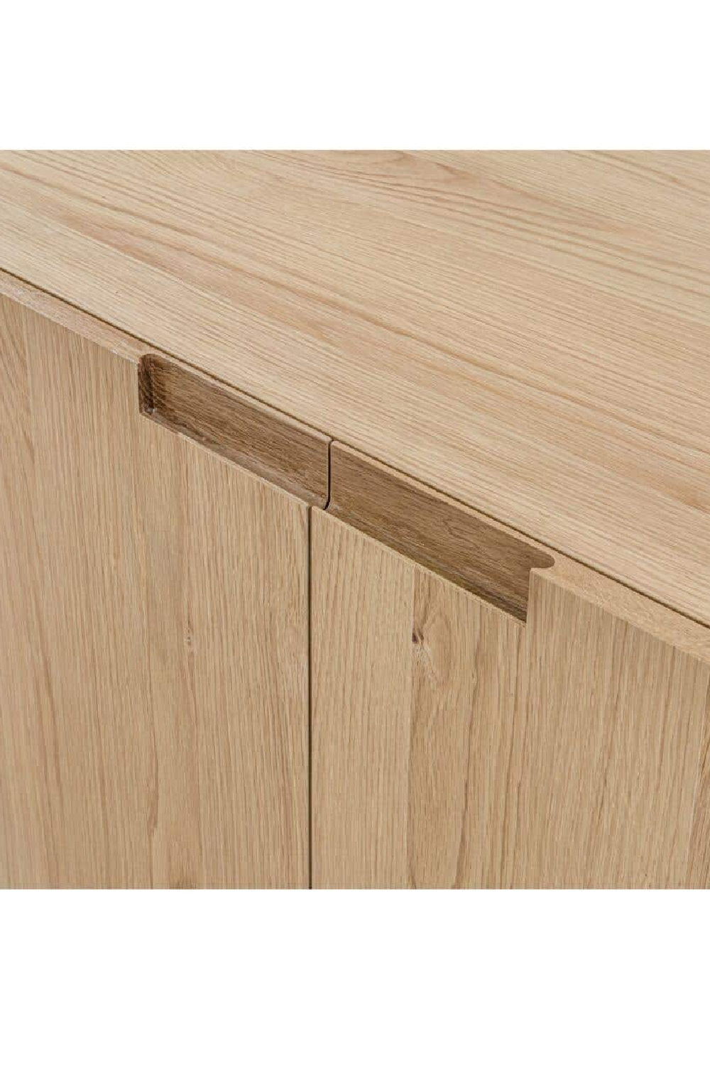 Modern European furniture - 4-Door Natural Oak Sideboard - www.oroa.com