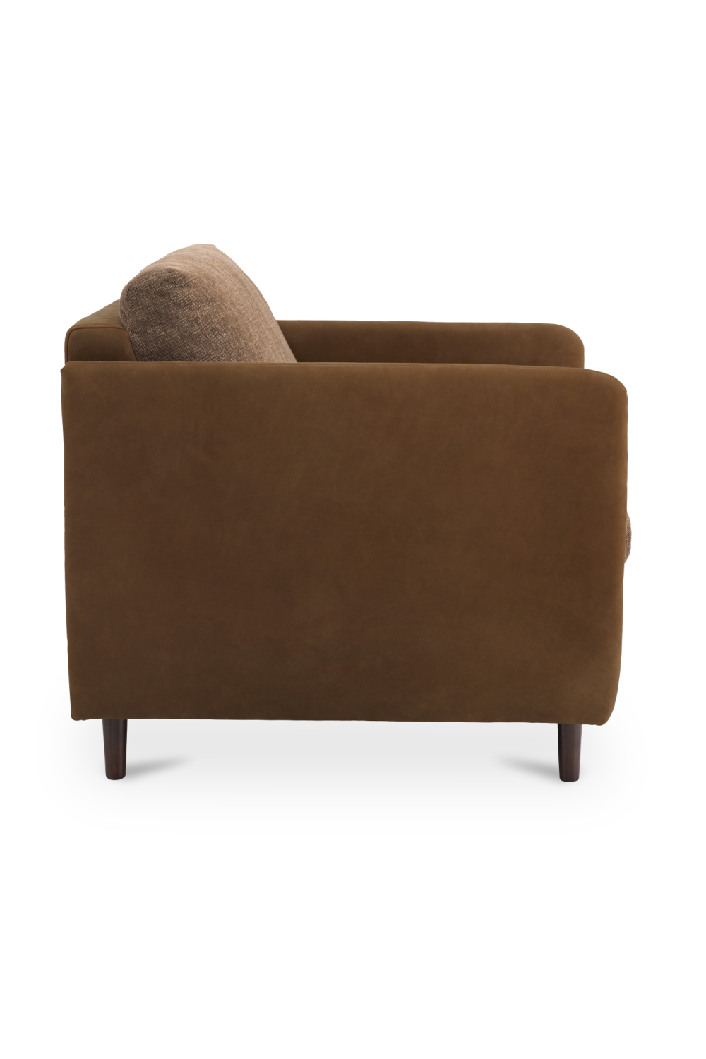 Modern European furniture - Leather Arm Accent Chair - www.oroa.com
