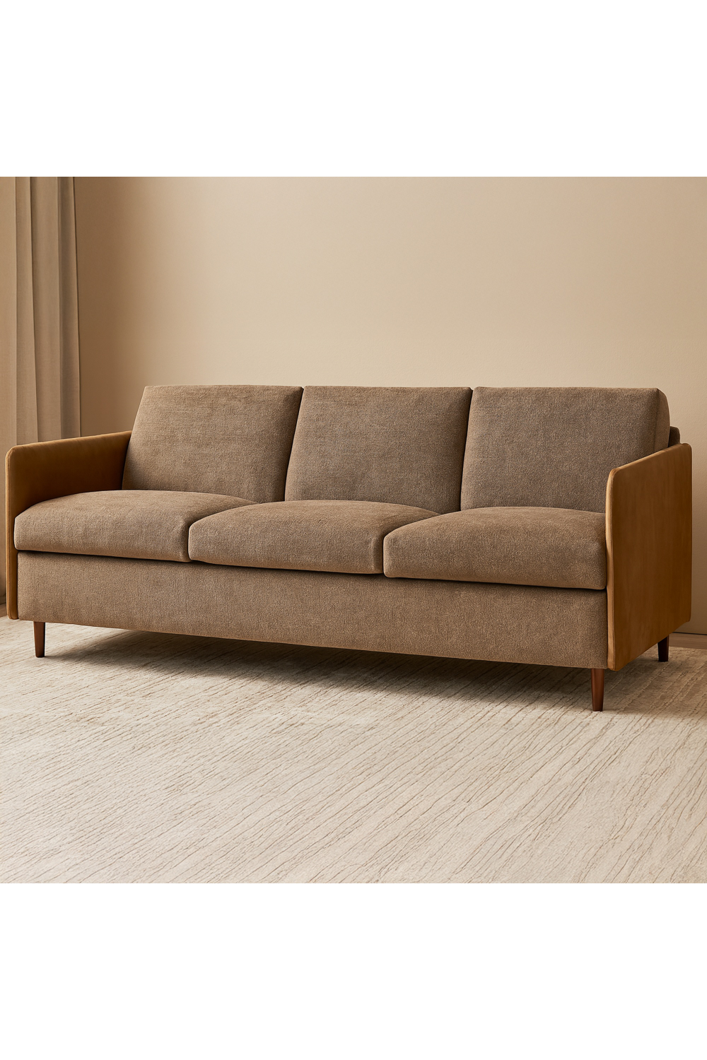Modern European furniture - Leather Arm Sofa - www.oroa.com
