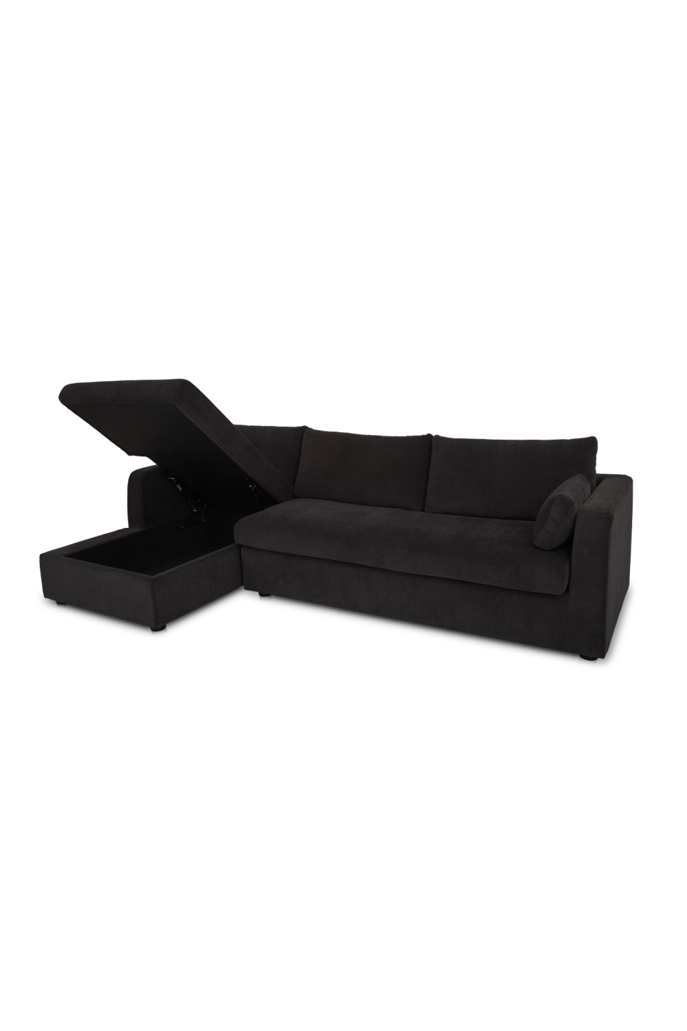 Modern European furniture - Sectional Sofa with Storage Chaise - www.oroa.com