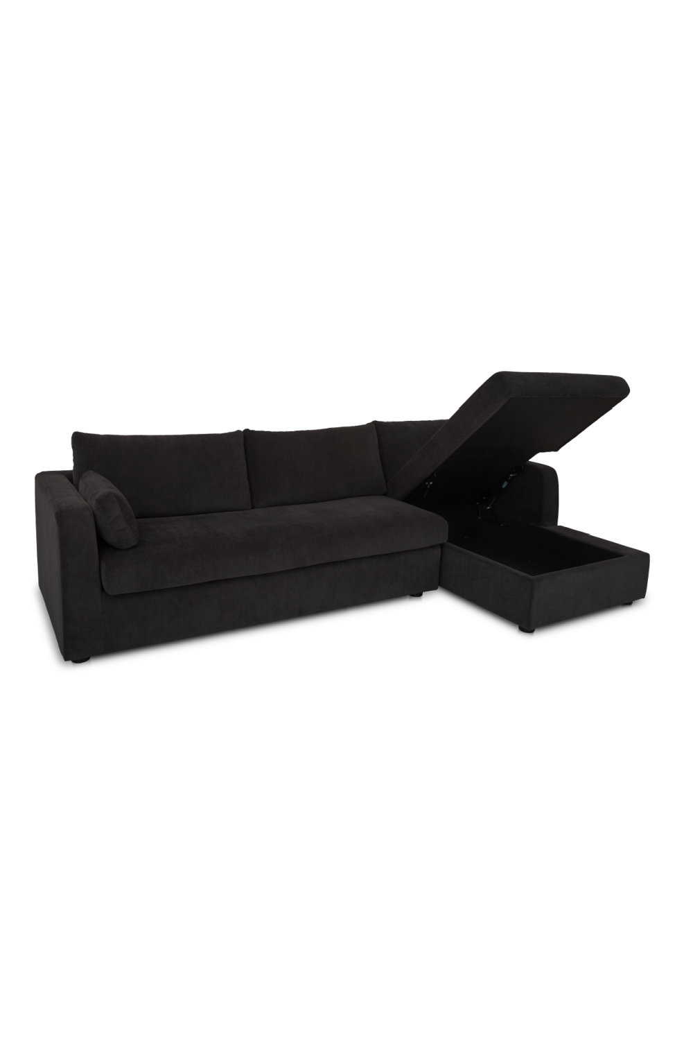 Modern European furniture - Sectional Sofa with Storage Chaise - www.oroa.com