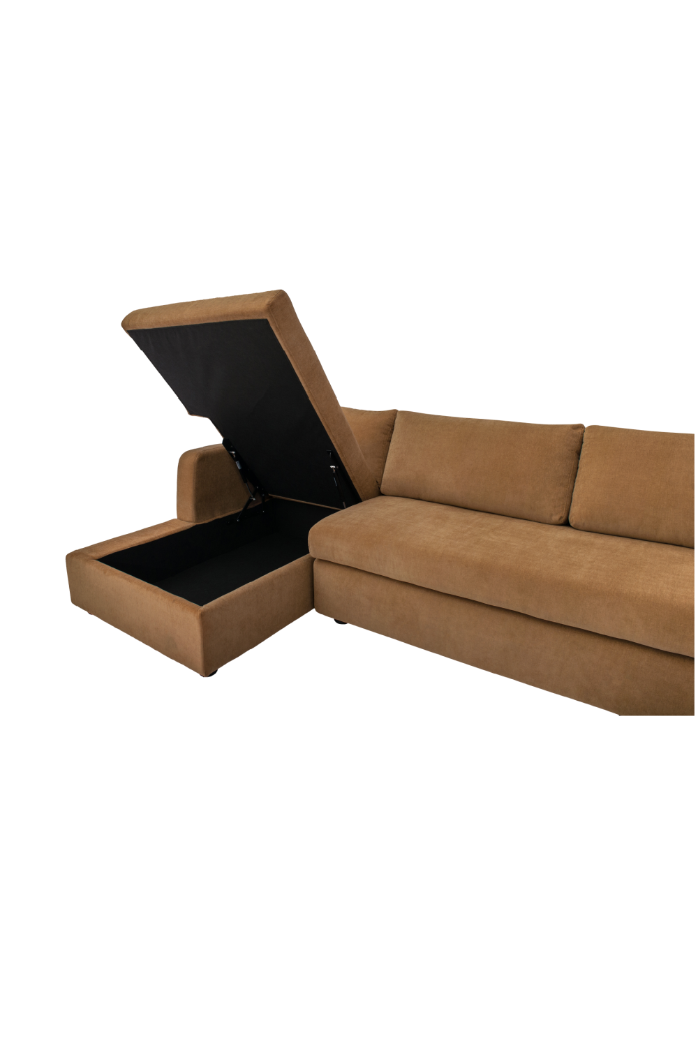 Modern European furniture - Sectional Sofa with Storage Chaise - www.oroa.com