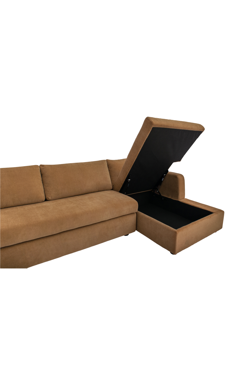 Modern European furniture - Sectional Sofa with Storage Chaise - www.oroa.com