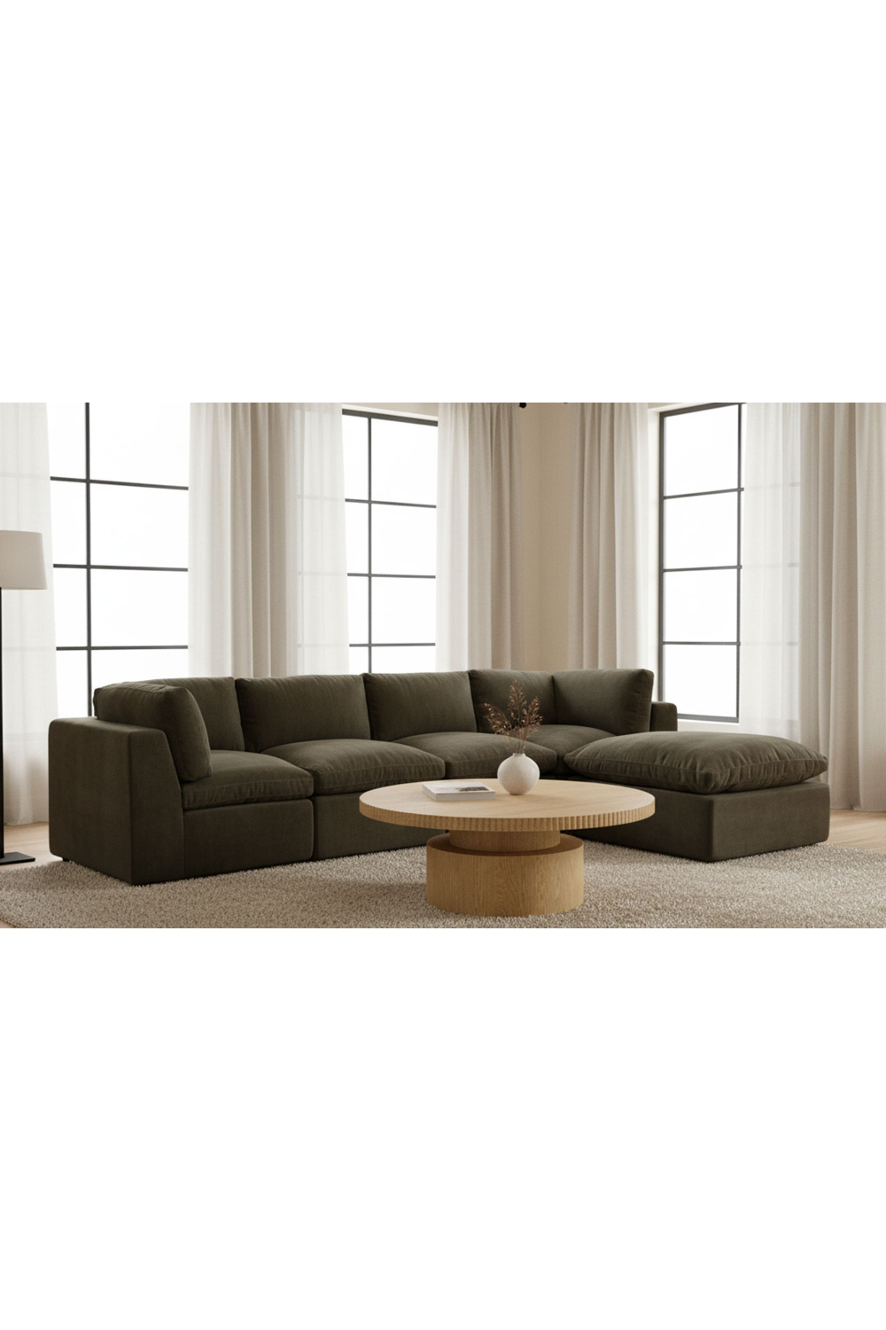 Modern Minimalist Slipper Chair | Oroa.com