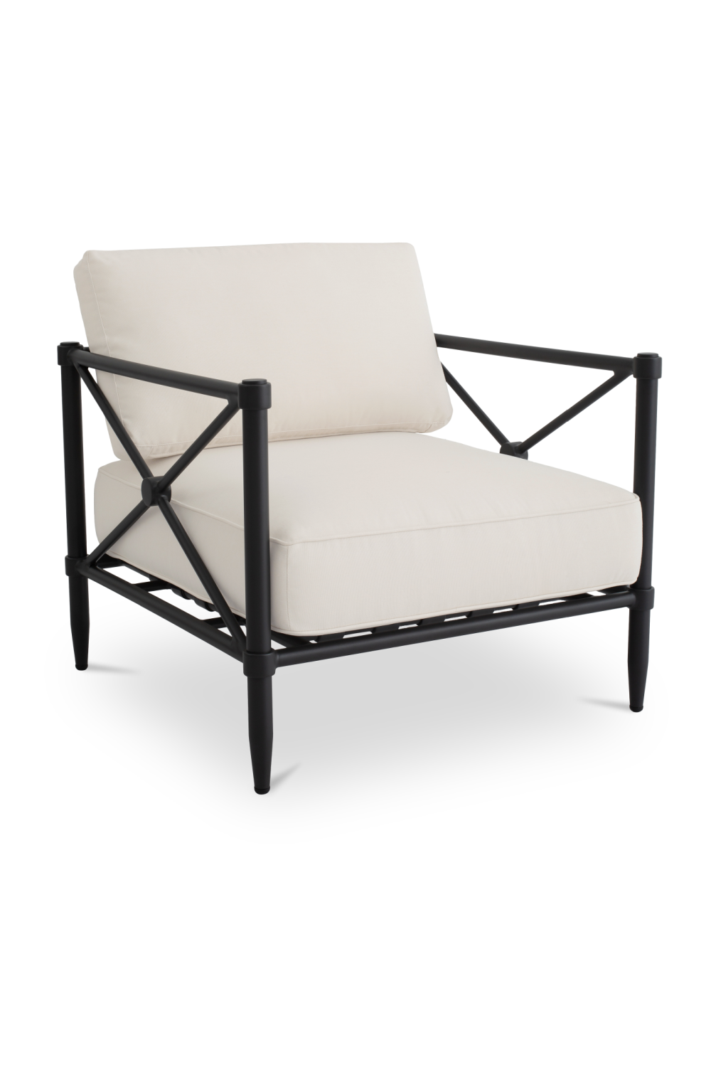 Modern European furniture - X-Framed Outdoor Accent Chair - www.oroa.com