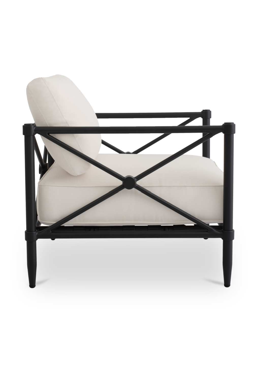 Modern European furniture - X-Framed Outdoor Accent Chair - www.oroa.com