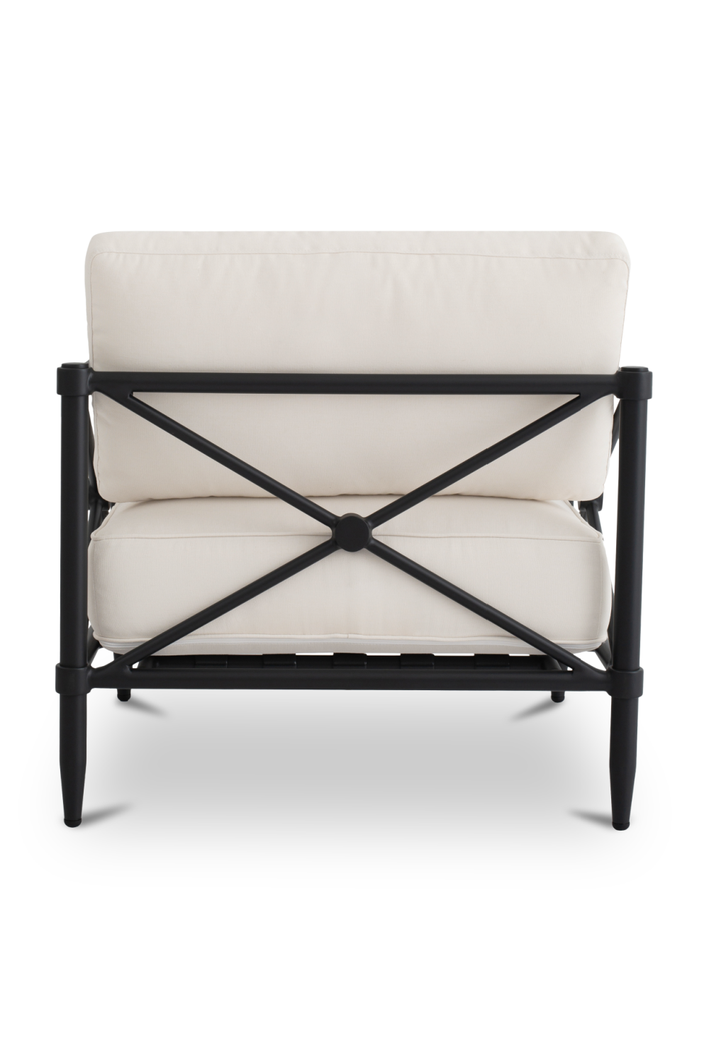 Modern European furniture - X-Framed Outdoor Accent Chair - www.oroa.com