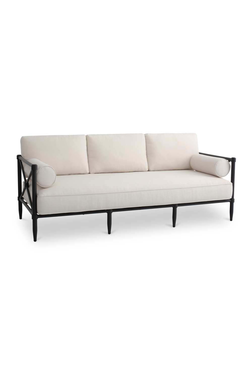 Modern European furniture - Cream Outdoor Sofa - www.oroa.com