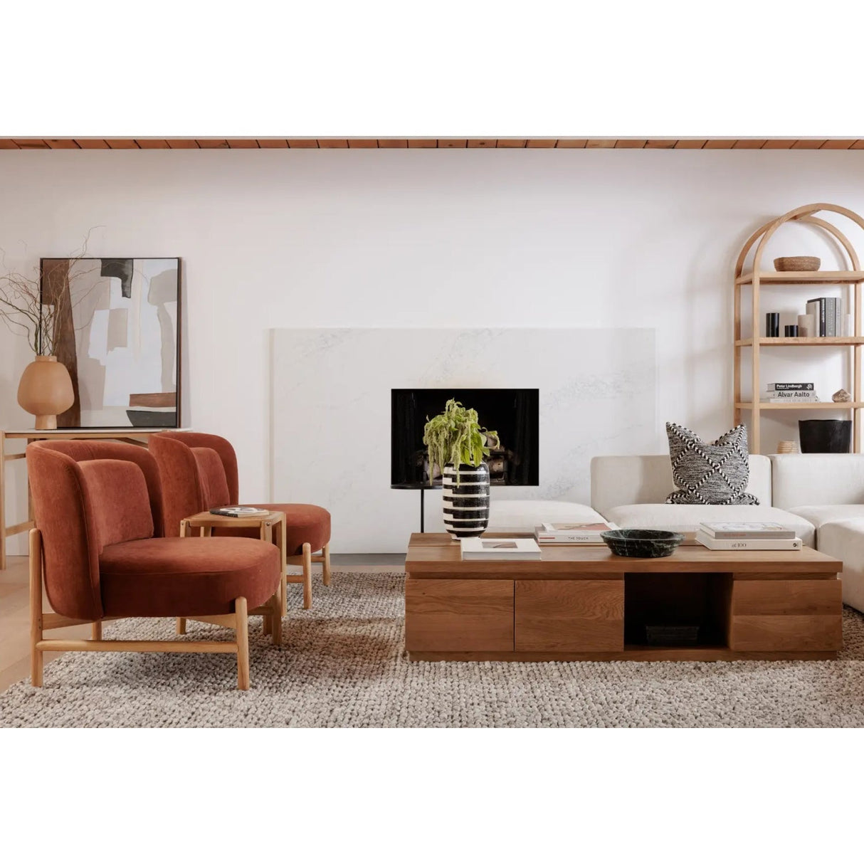Modern European furniture - Modern Abstract Framed Painting - www.oroa.com