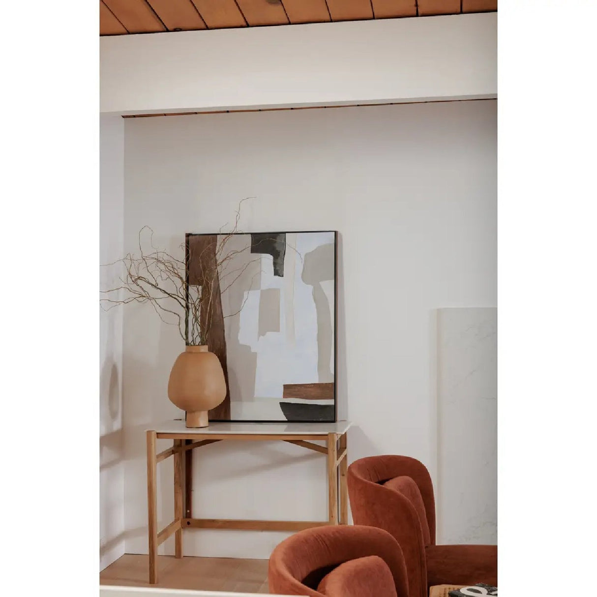 Modern European furniture - Modern Abstract Framed Painting - www.oroa.com