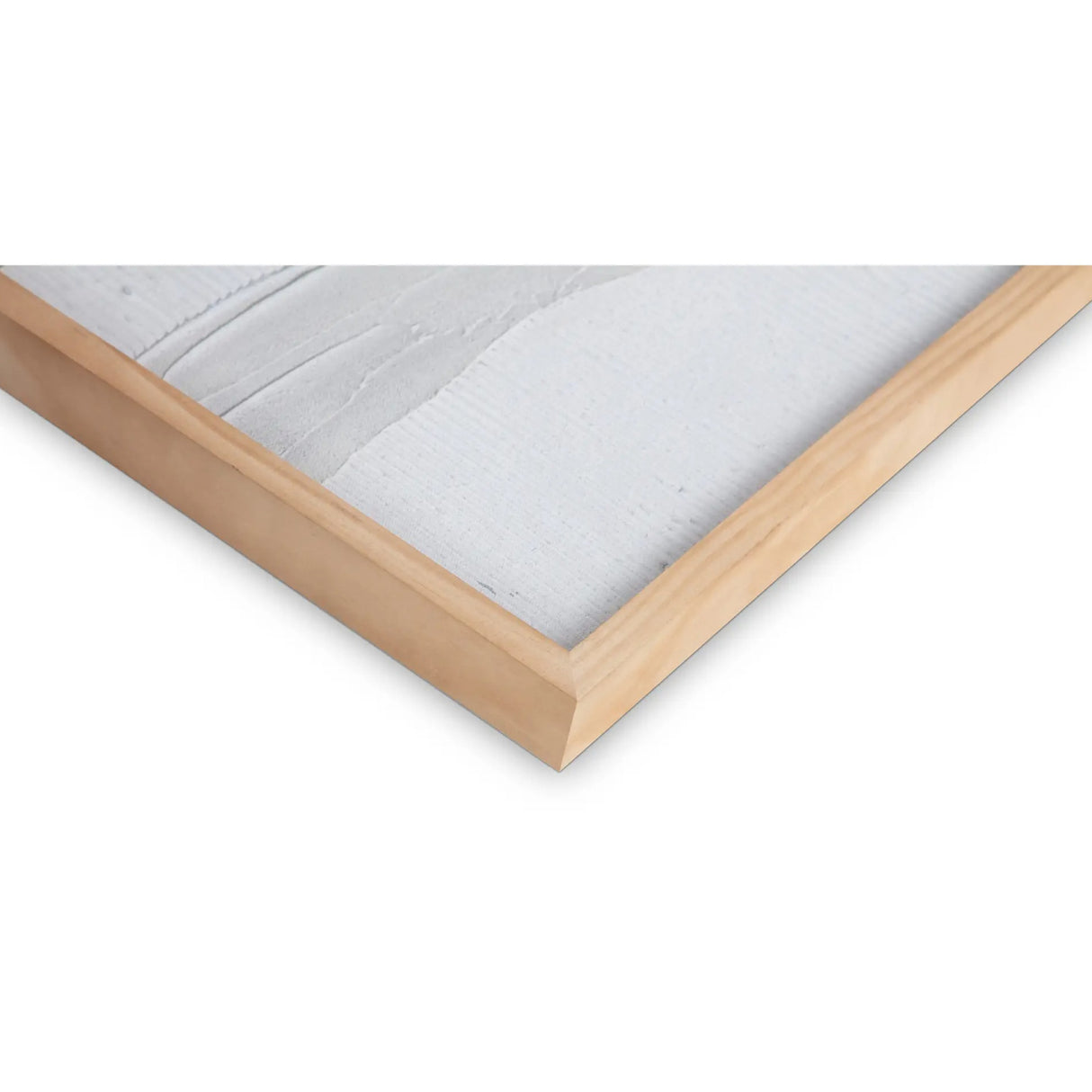 Modern European furniture - Light-Toned Strips Collage Painting - www.oroa.com