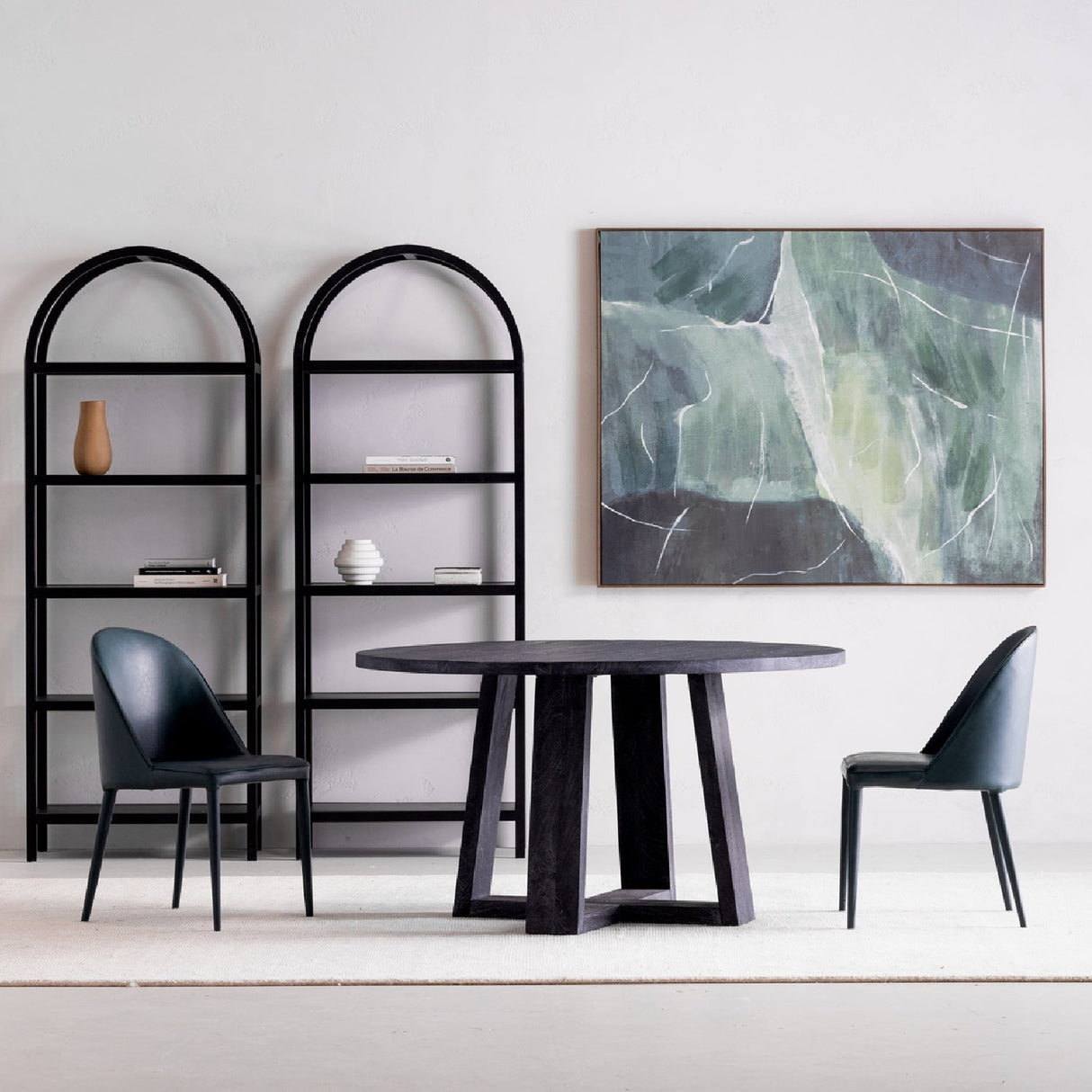 Modern European furniture - Minimalist Abstract Framed Painting - www.oroa.com