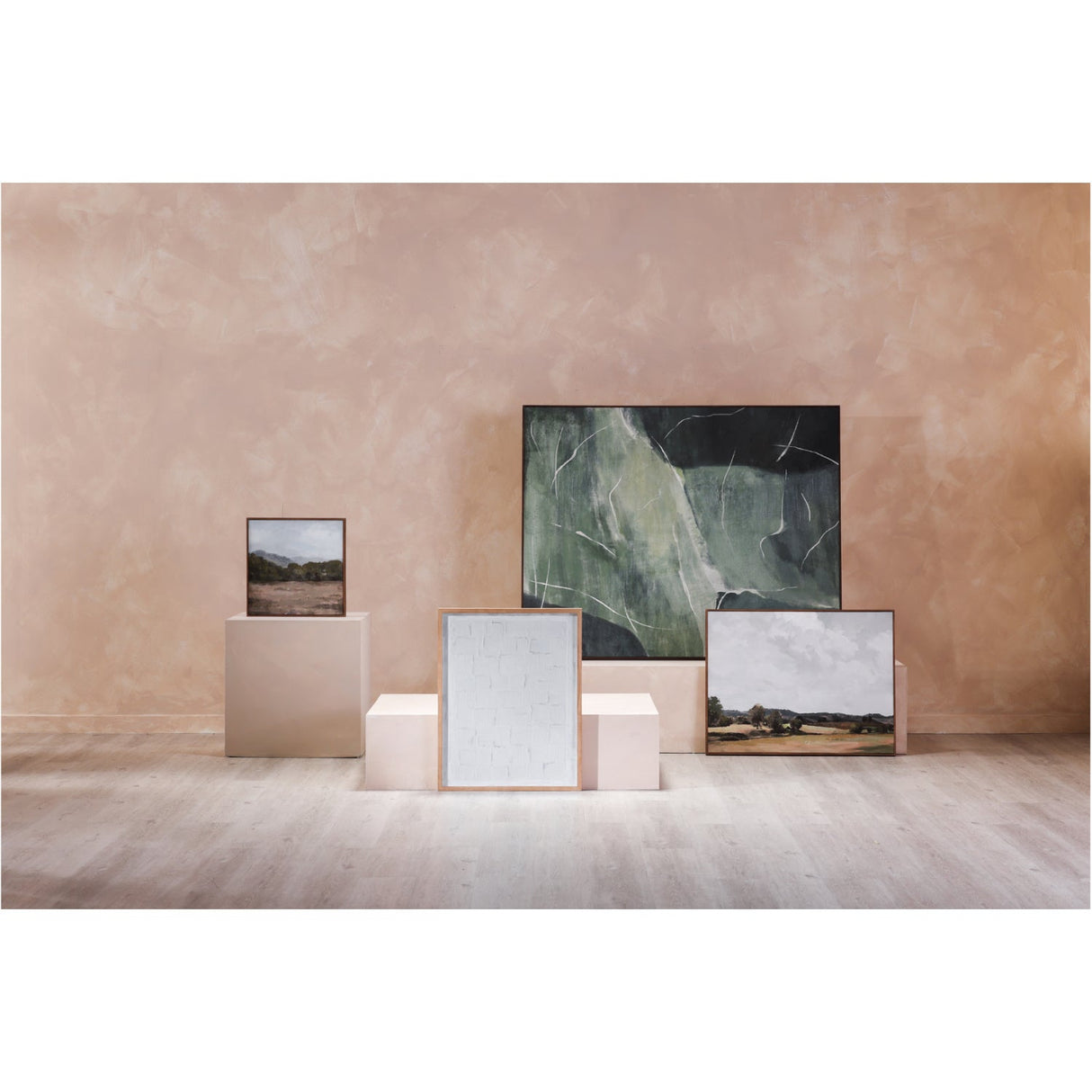 Modern European furniture - Minimalist Abstract Framed Painting - www.oroa.com
