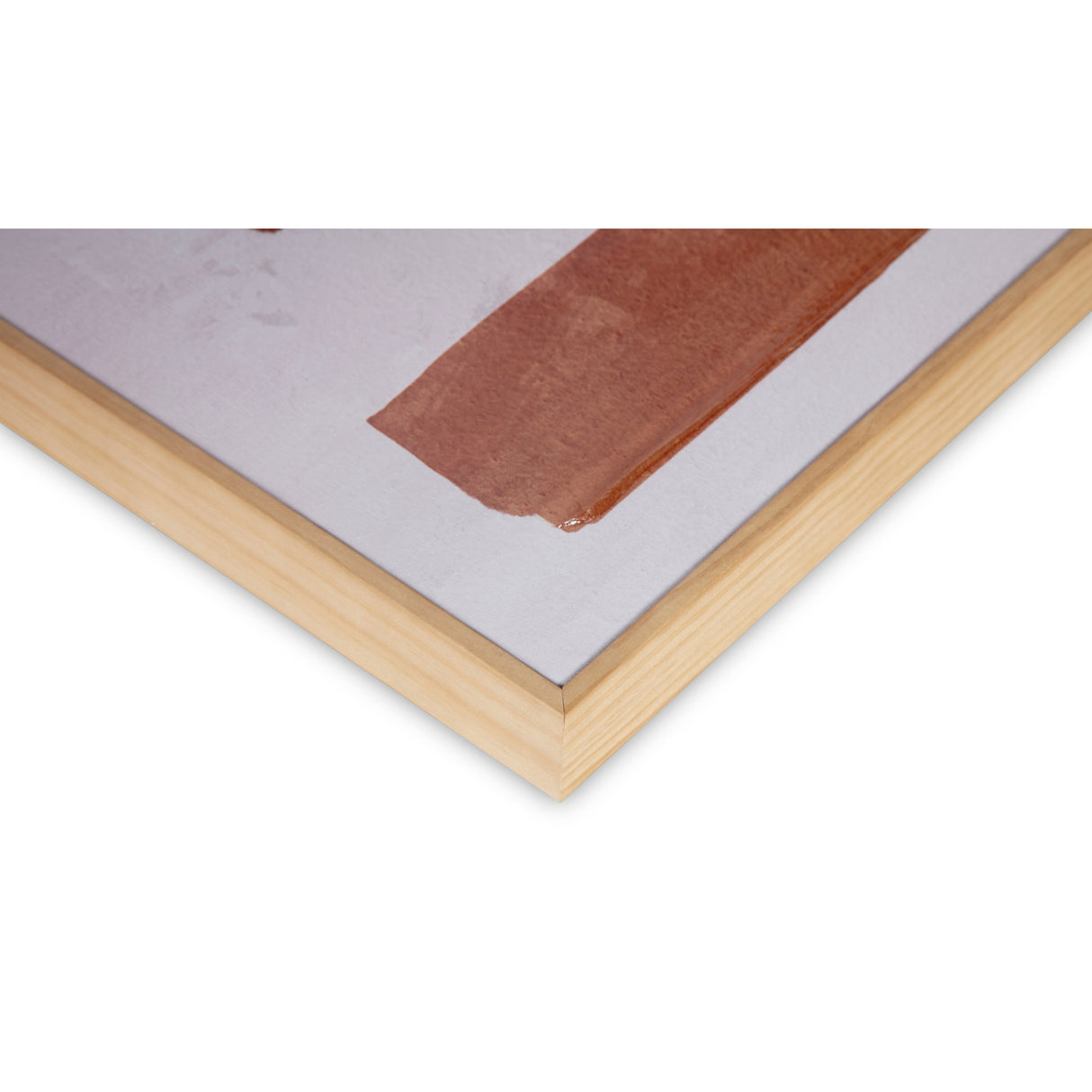 Modern European furniture - Warm Orange Framed Painting - www.oroa.com