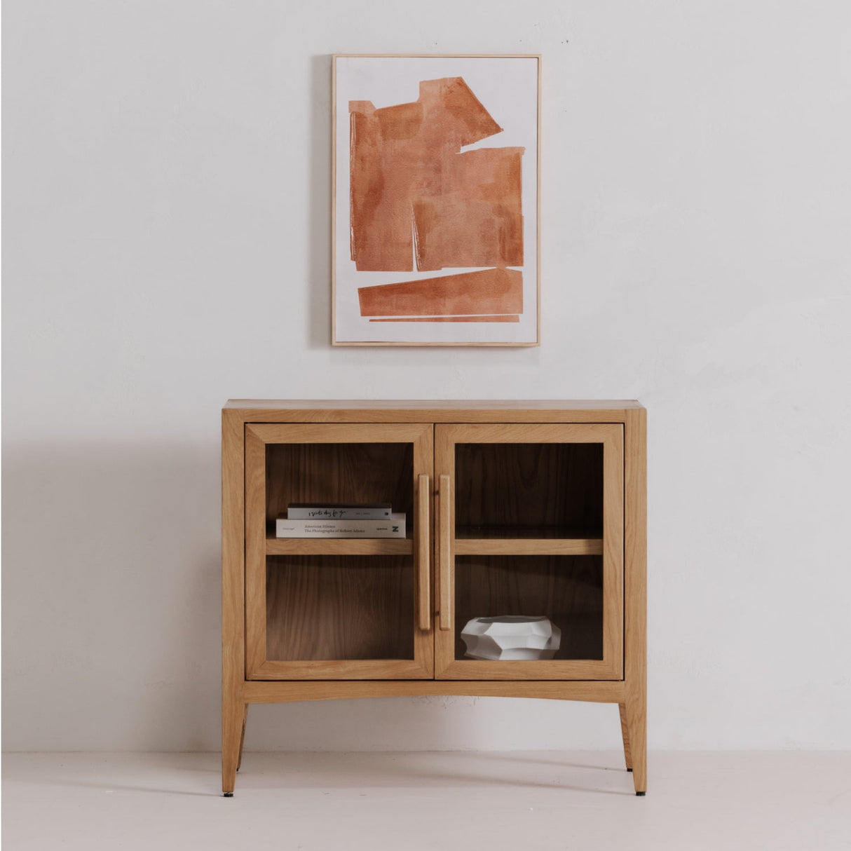Modern European furniture - Warm Orange Framed Painting - www.oroa.com
