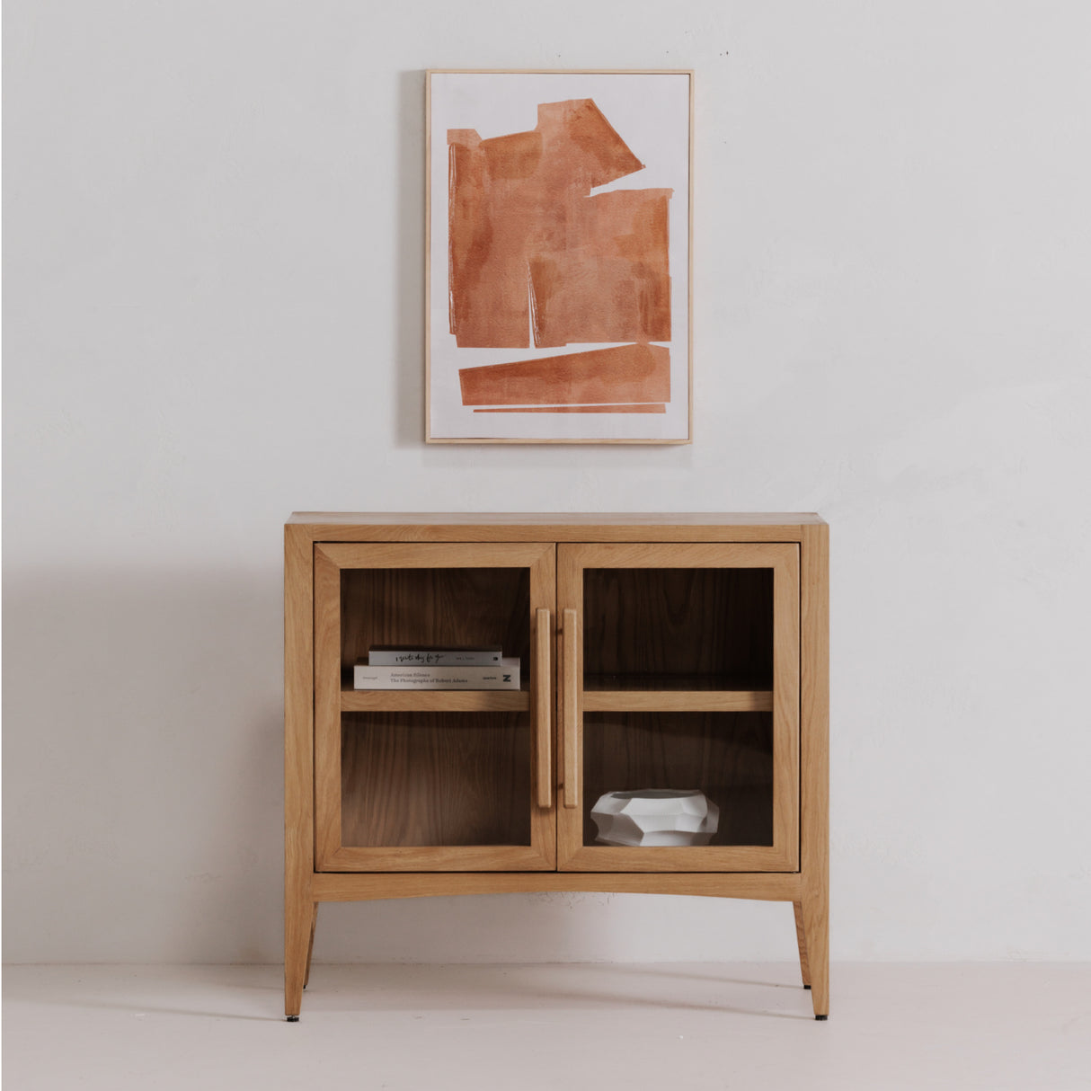 Modern European furniture - Warm Orange Framed Painting - www.oroa.com