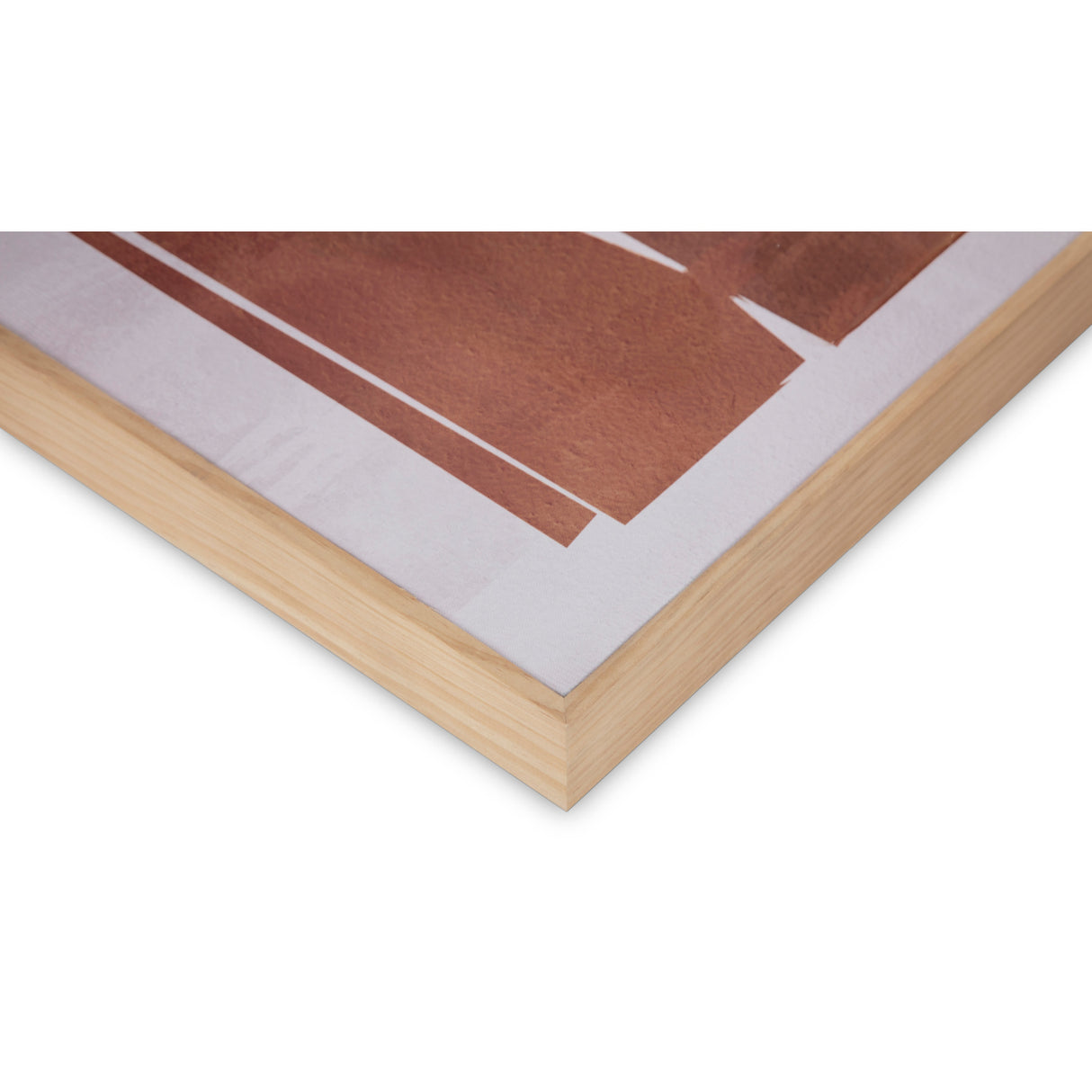 Modern European furniture - Warm Orange Framed Painting - www.oroa.com