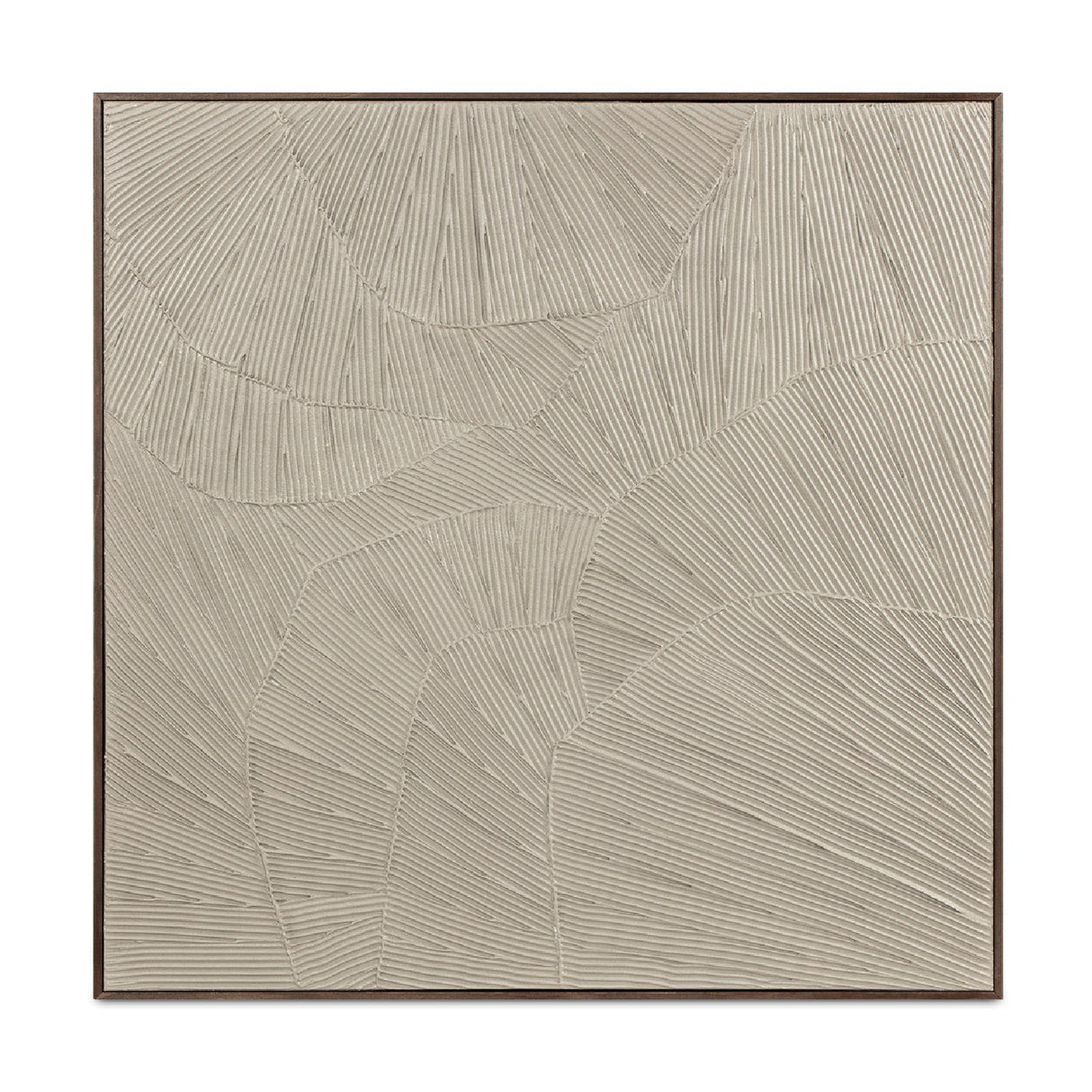 Modern European furniture - Textured Beige Framed Painting - www.oroa.com